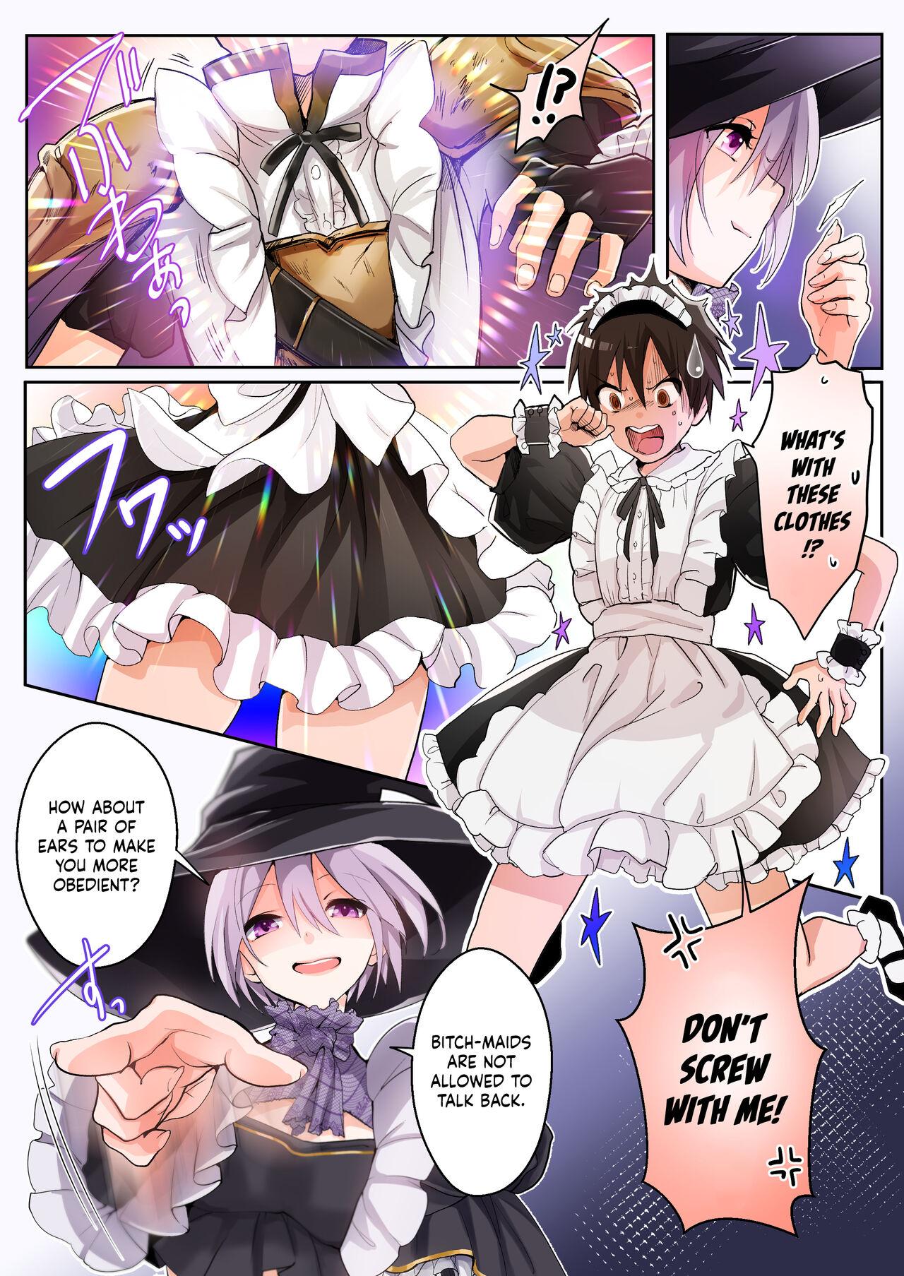 Ducha Yuusha no Ore wa TS Mesuinu Maid nanka ni wa Zettai ni Naranai! - Original Exgf - Picture 2