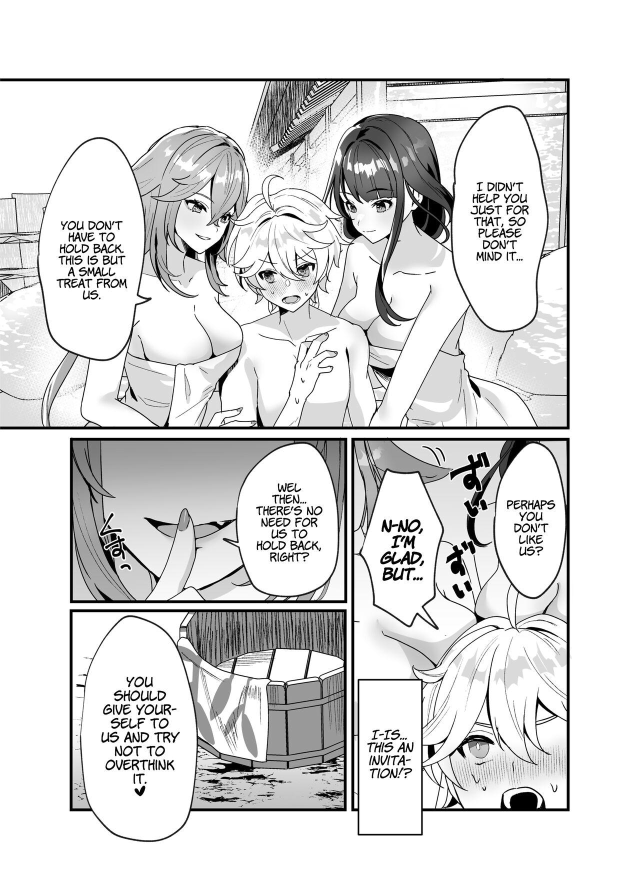 Morena Inazuma Shippori Onsen Kyuuka | A Steamy Hot Spring Vacation in Inazuma - Genshin impact Sex Toy - Page 6