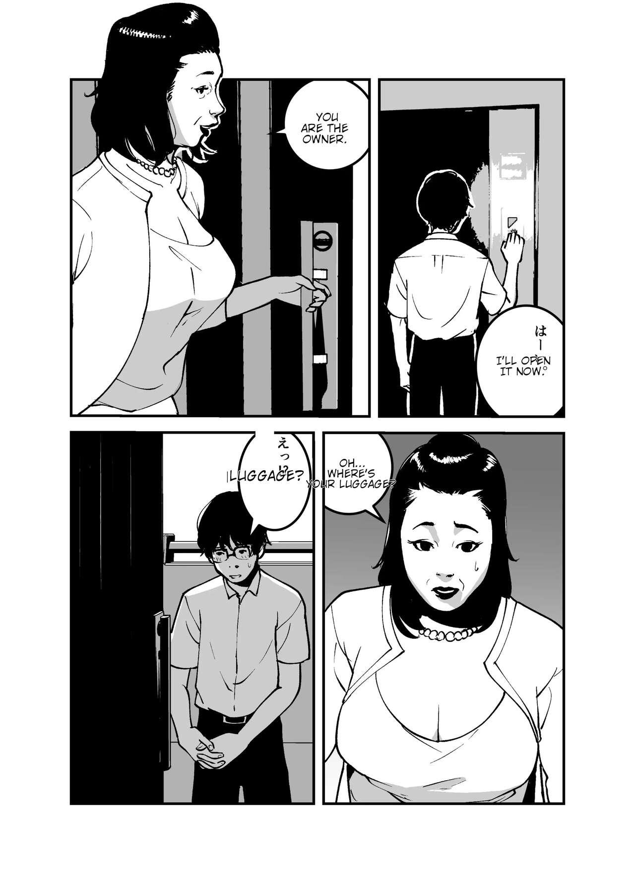 Face Fucking Hyoui Suru nara Kanemochi no Bakunyuu Babaa ni Kagiru! | If you want to be possessed, it must be a rich hag with big tits! Real Sex - Page 3