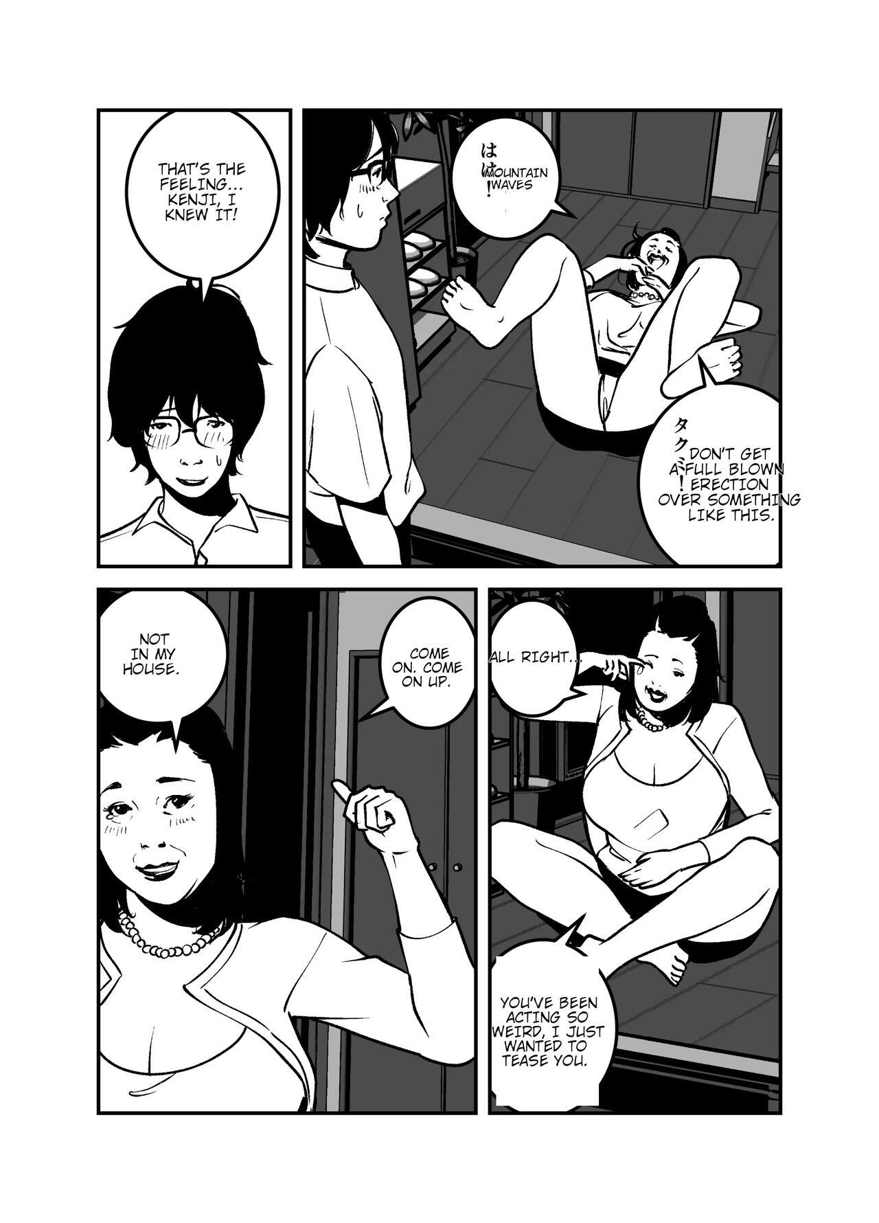Face Fucking Hyoui Suru nara Kanemochi no Bakunyuu Babaa ni Kagiru! | If you want to be possessed, it must be a rich hag with big tits! Real Sex - Page 6