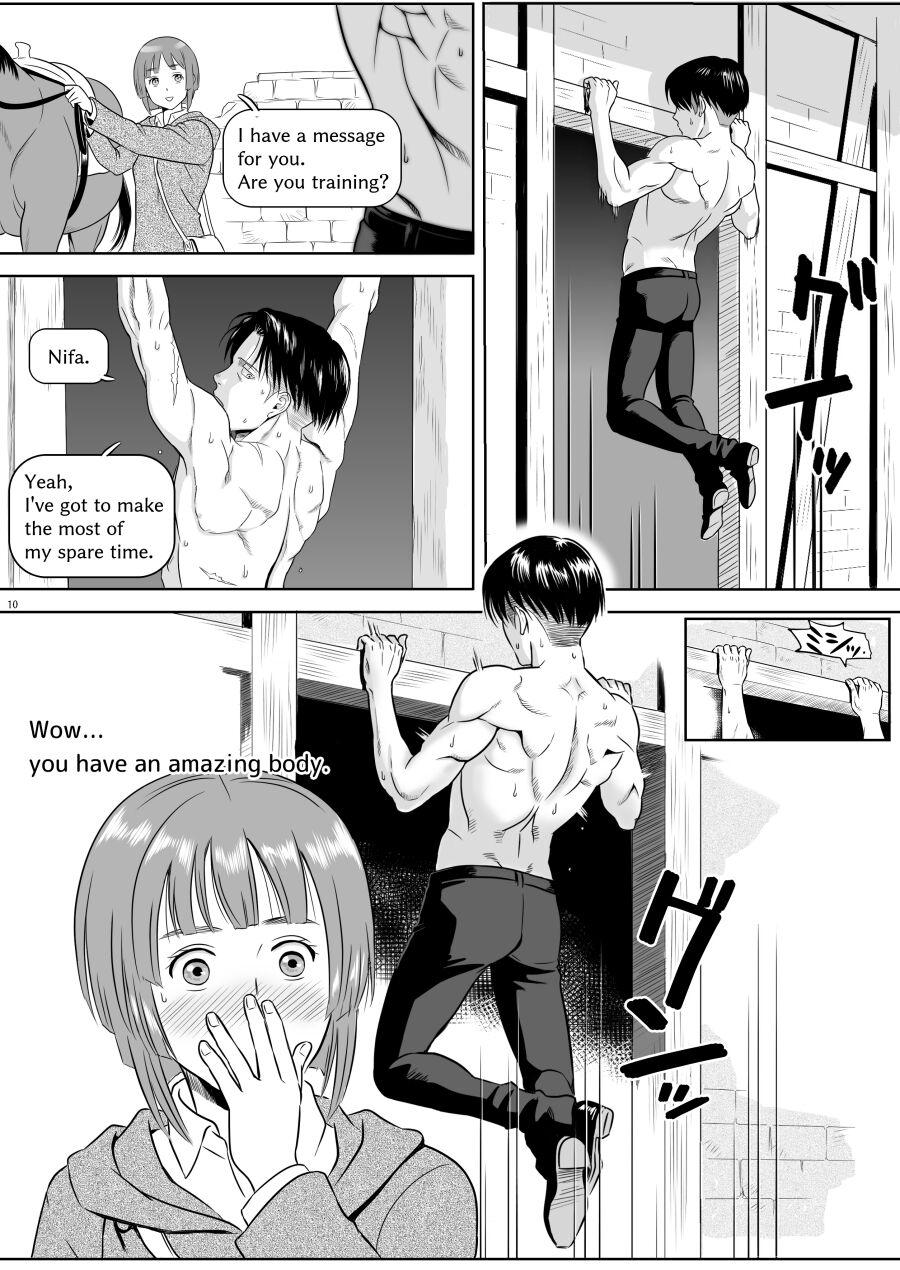 Public Fuck Heichou, Message ga Arimasu! Vol.1 | Cap, I have a message for you. Vol. 1 - Shingeki no kyojin Submissive - Page 11