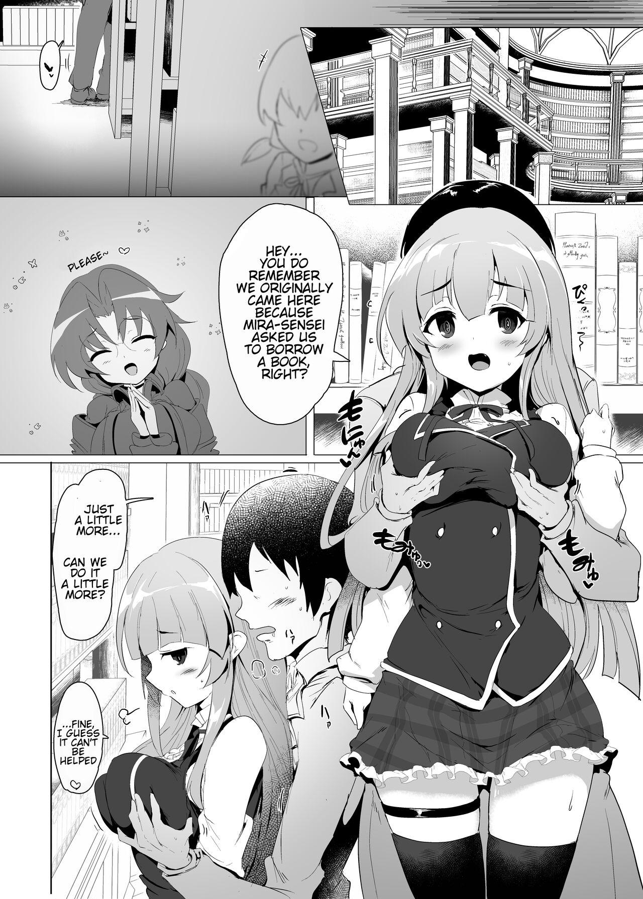 Tits There's No Way An Ecchi Event Will Happen Between Me and the Princess of Manaria Kingdom! 2 - Manaria friends Cocksuckers - Page 10