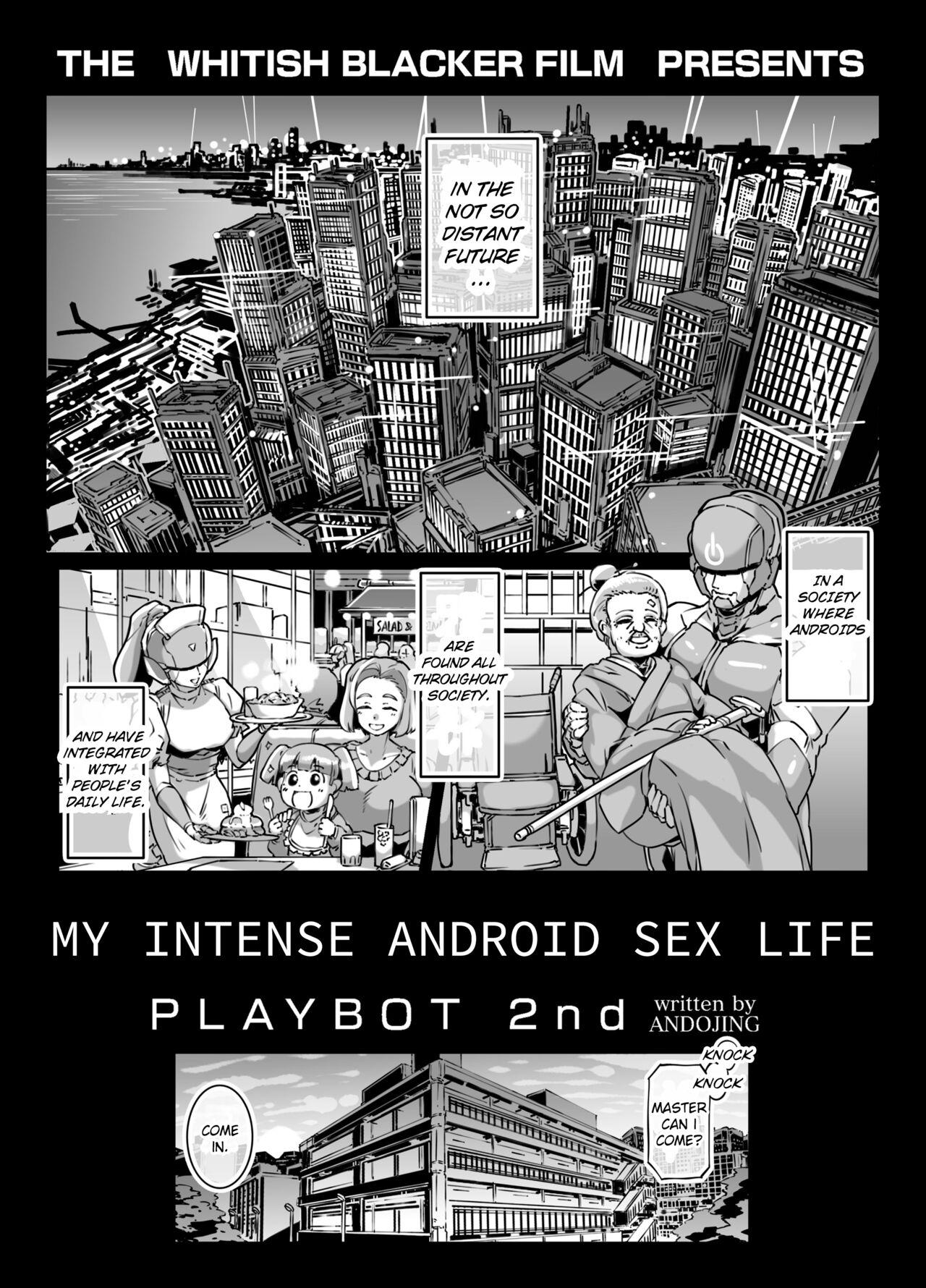 Gay Brokenboys Noukou Android Seikatsu PLAYBOT Nikangou | My Intense Android Sex Life PLAYBOT Volume 2 - Original Gay Boysporn - Page 2