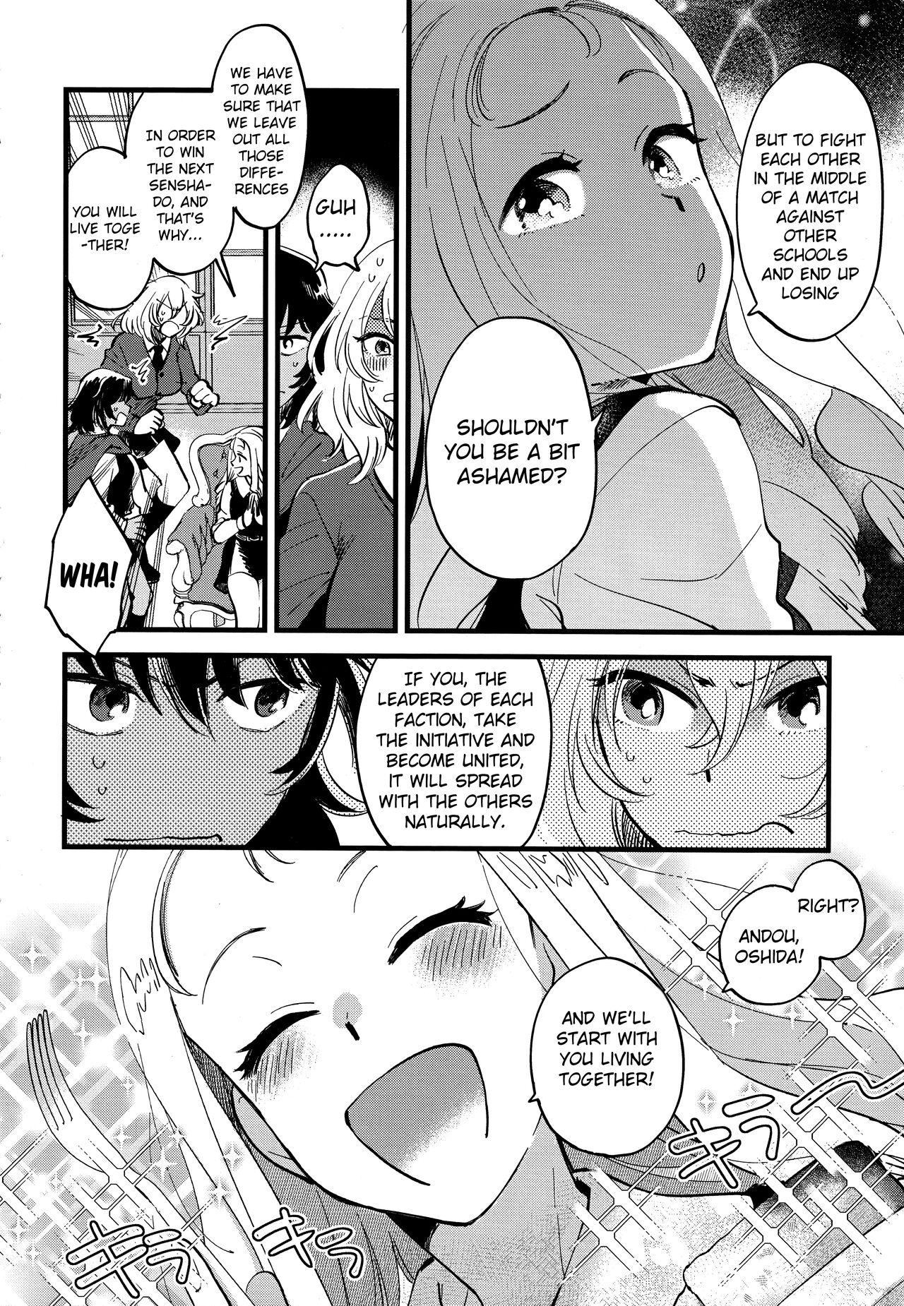 Longhair AnOshi, Nakayoku! - Girls und panzer Fetish - Page 3