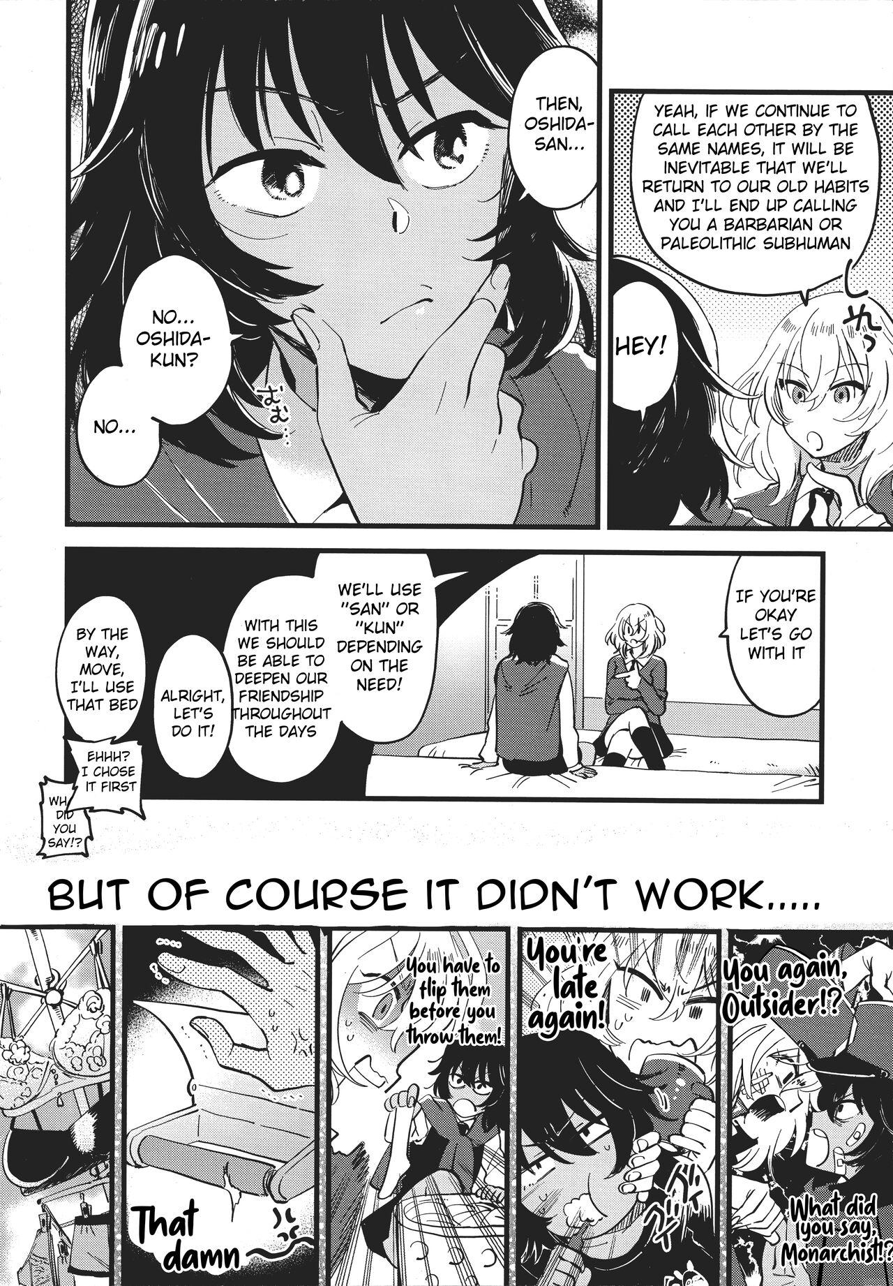 Longhair AnOshi, Nakayoku! - Girls und panzer Fetish - Page 5