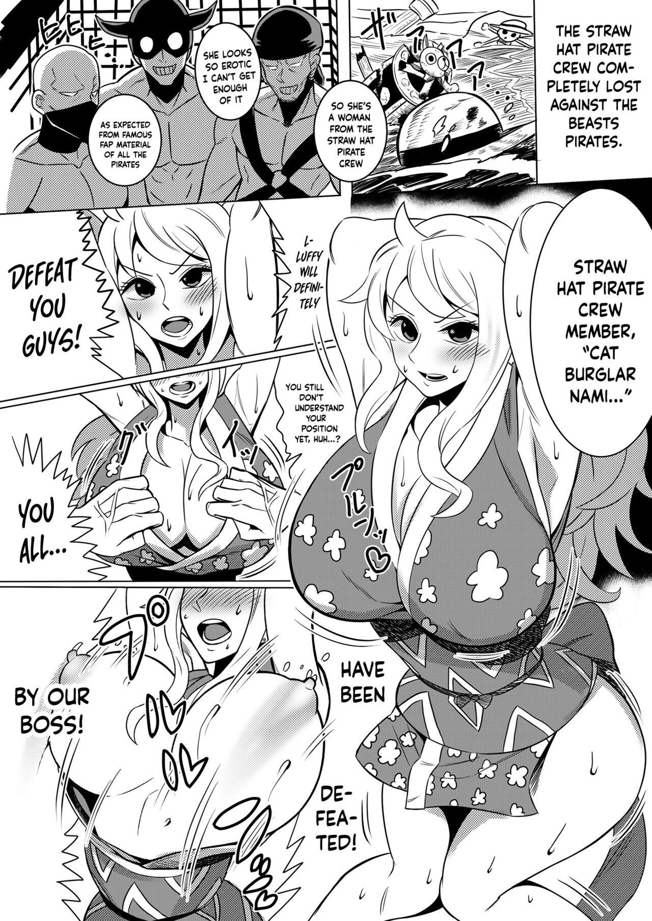 Hidden Camera Haiboku no hate ni... | What Happens After Defeat... - One piece Stockings - Page 3
