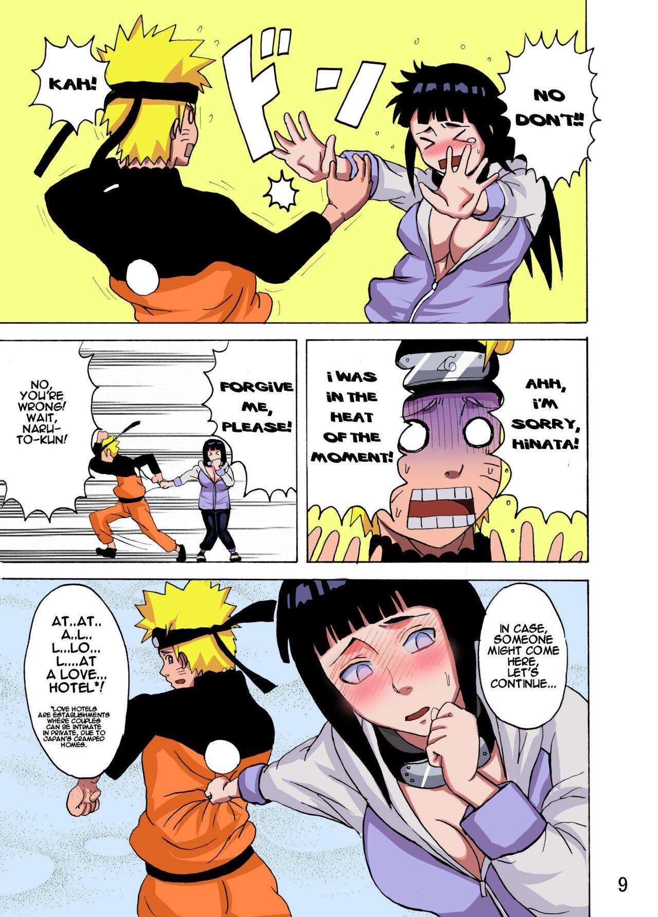 Spandex Hinata Ganbaru! | Hinata Fight! - Naruto Camsex - Page 10