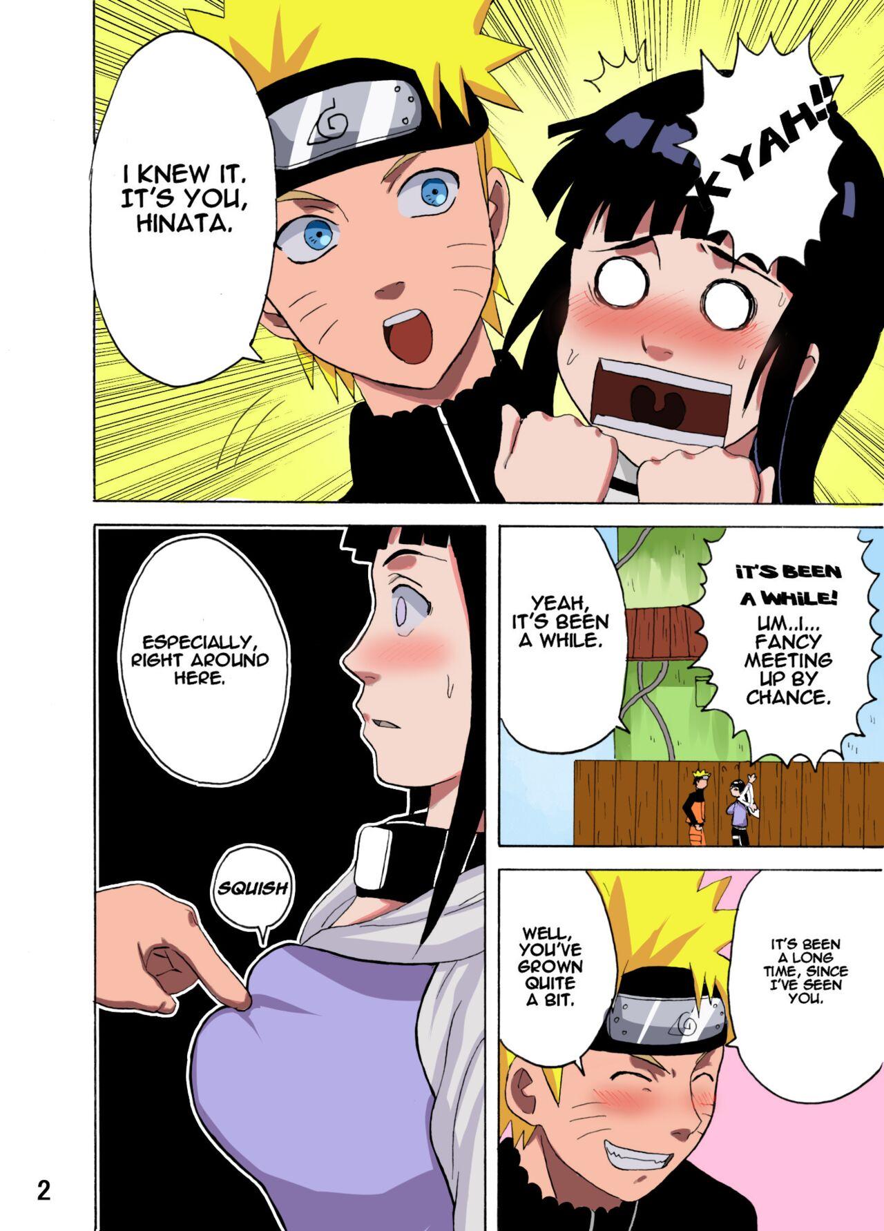 Spandex Hinata Ganbaru! | Hinata Fight! - Naruto Camsex - Page 3