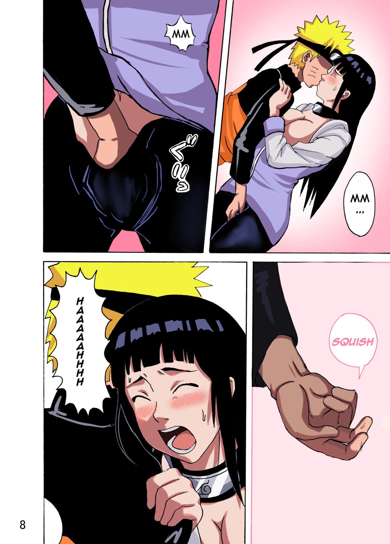 Spandex Hinata Ganbaru! | Hinata Fight! - Naruto Camsex - Page 9
