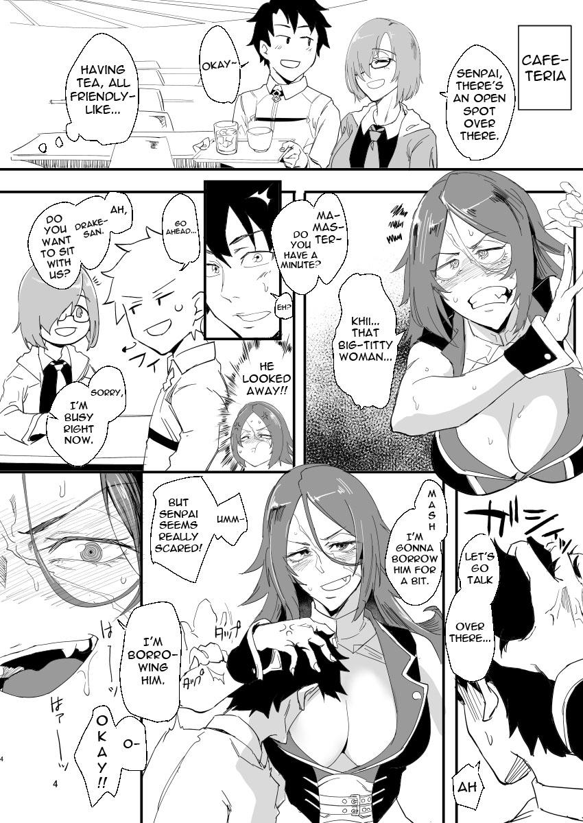 Hot Girl Porn [Sucharaka Knight! (Orita)] Genkai Drake-san | Drake-san's Limit (Fate/Grand Order) [English] {Doujins.com} [Digital] - Fate grand order Cuminmouth - Page 3