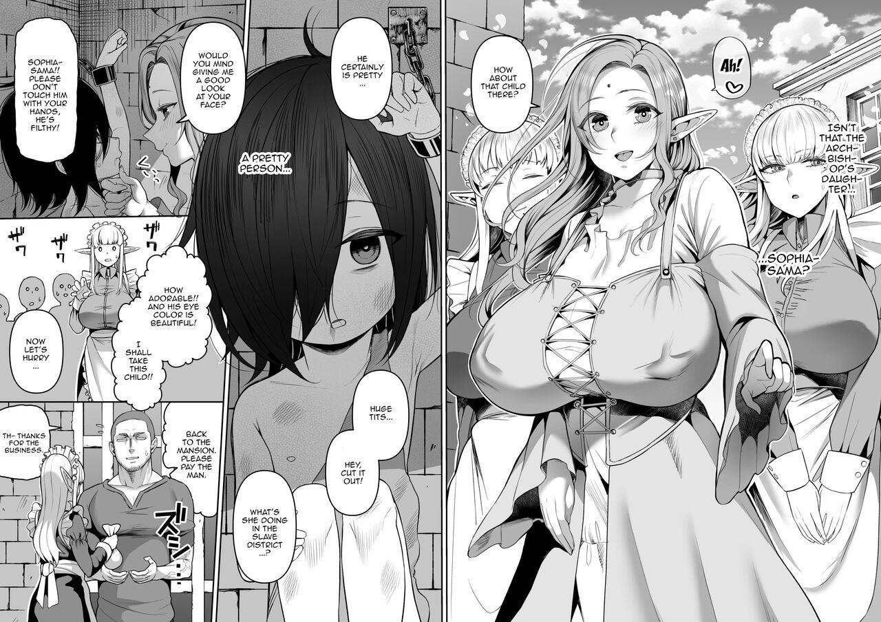 Street Fuck 200-Nen Mo no Shojo Elf Shota o Kau | A 200 Year Old Virgin Elf Raises a Young Boy - Original Blacksonboys - Page 3