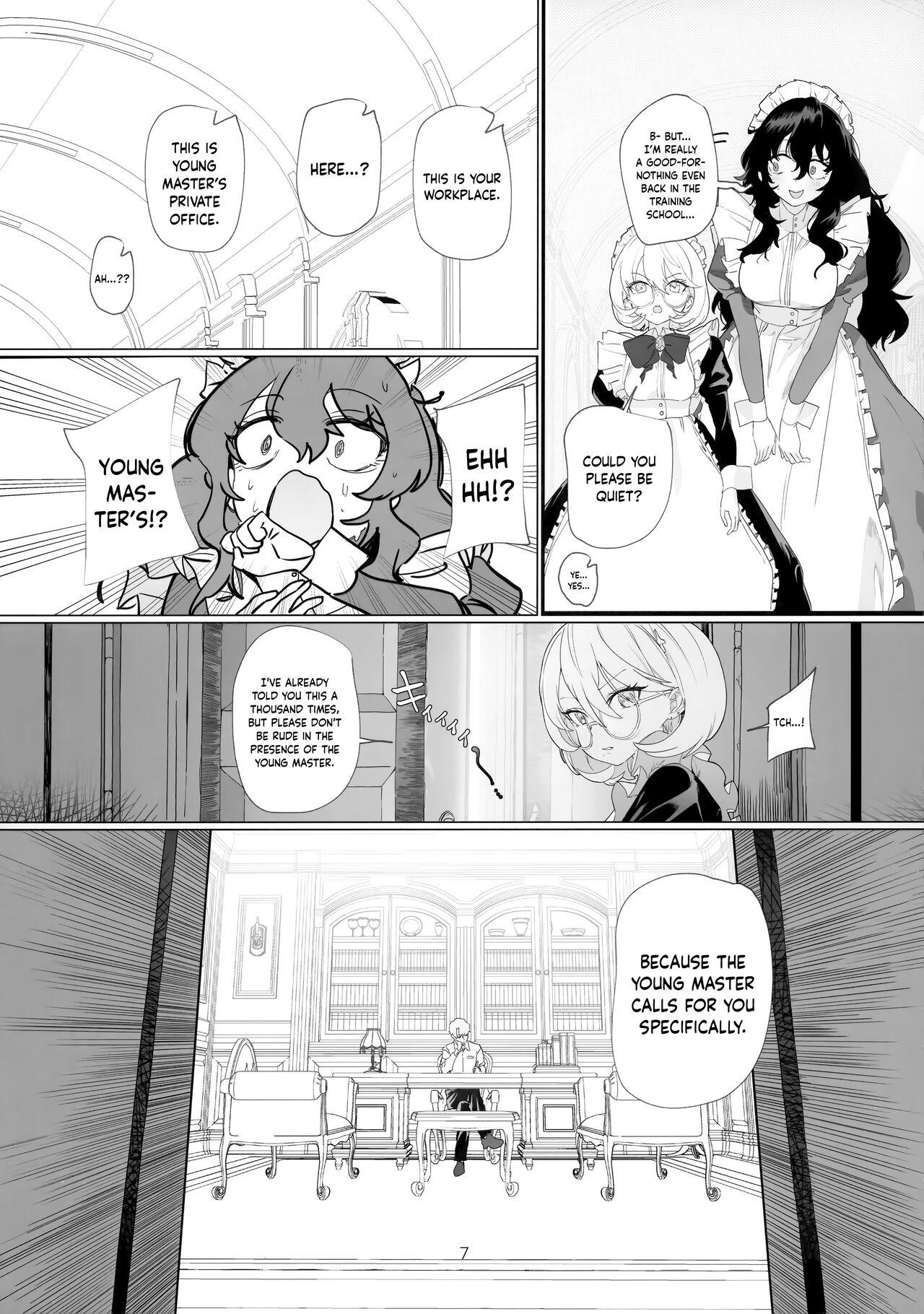 Buttfucking Dame Maid wa Bochama no OnaPet | Useless Maid is Young Master's Pet - Original Consolo - Page 6