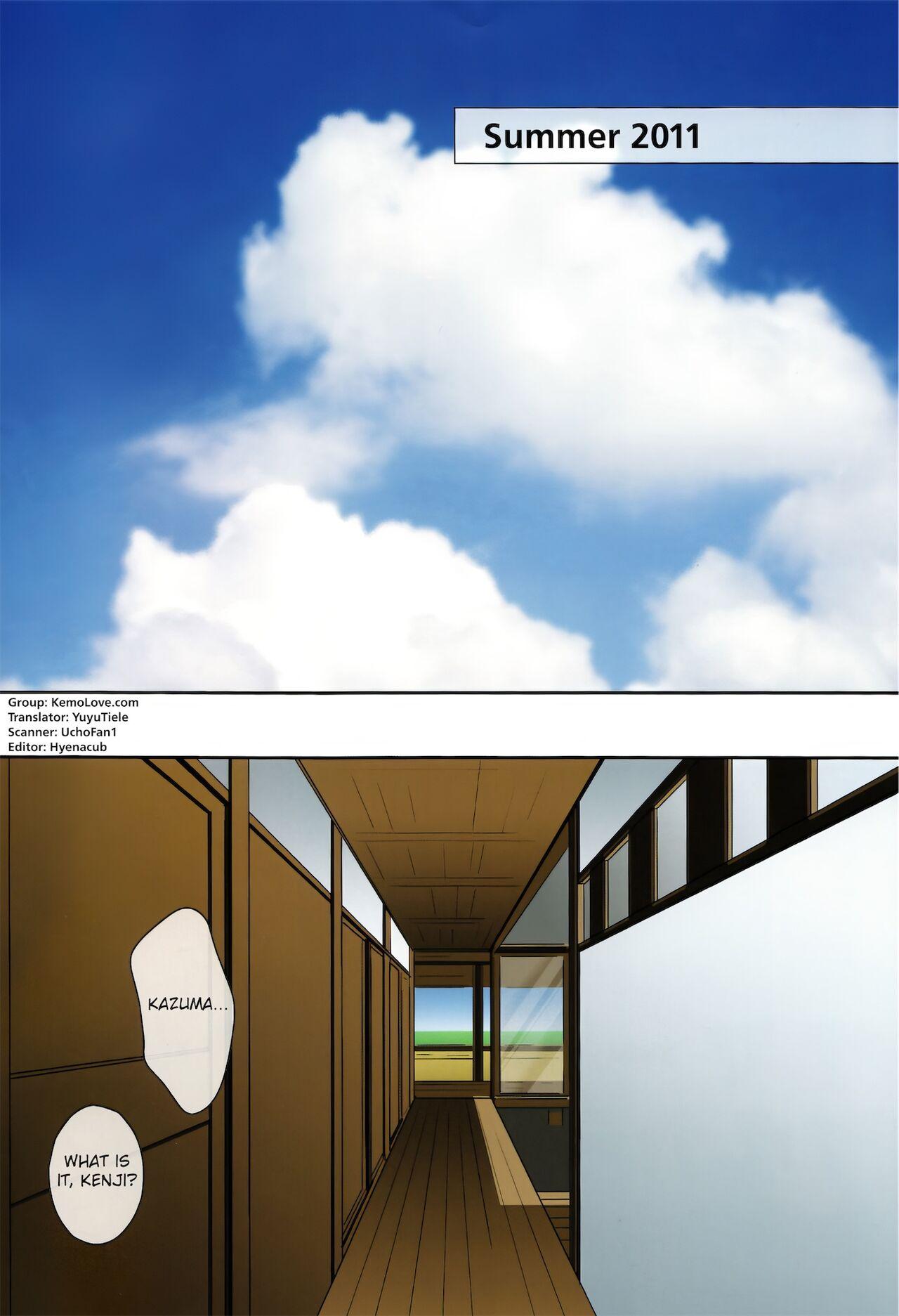 Menage One Year After - Summer wars Oralsex - Page 2