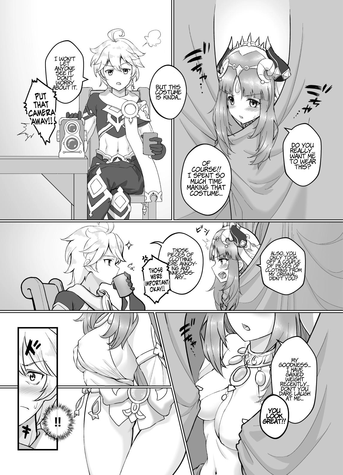 Maid Nilou Bloom - Genshin impact Picked Up - Page 5