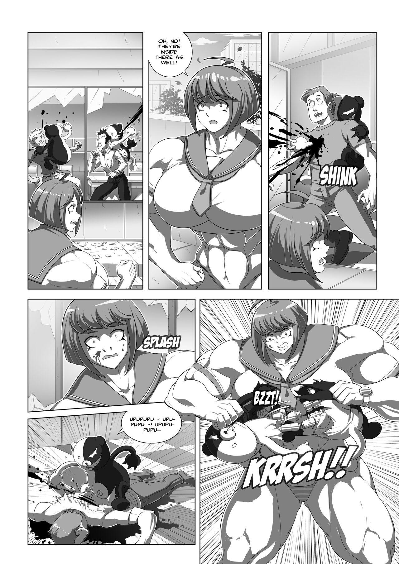 Free Hardcore Porn Ultra Muscle Girl - Danganronpa With - Page 10