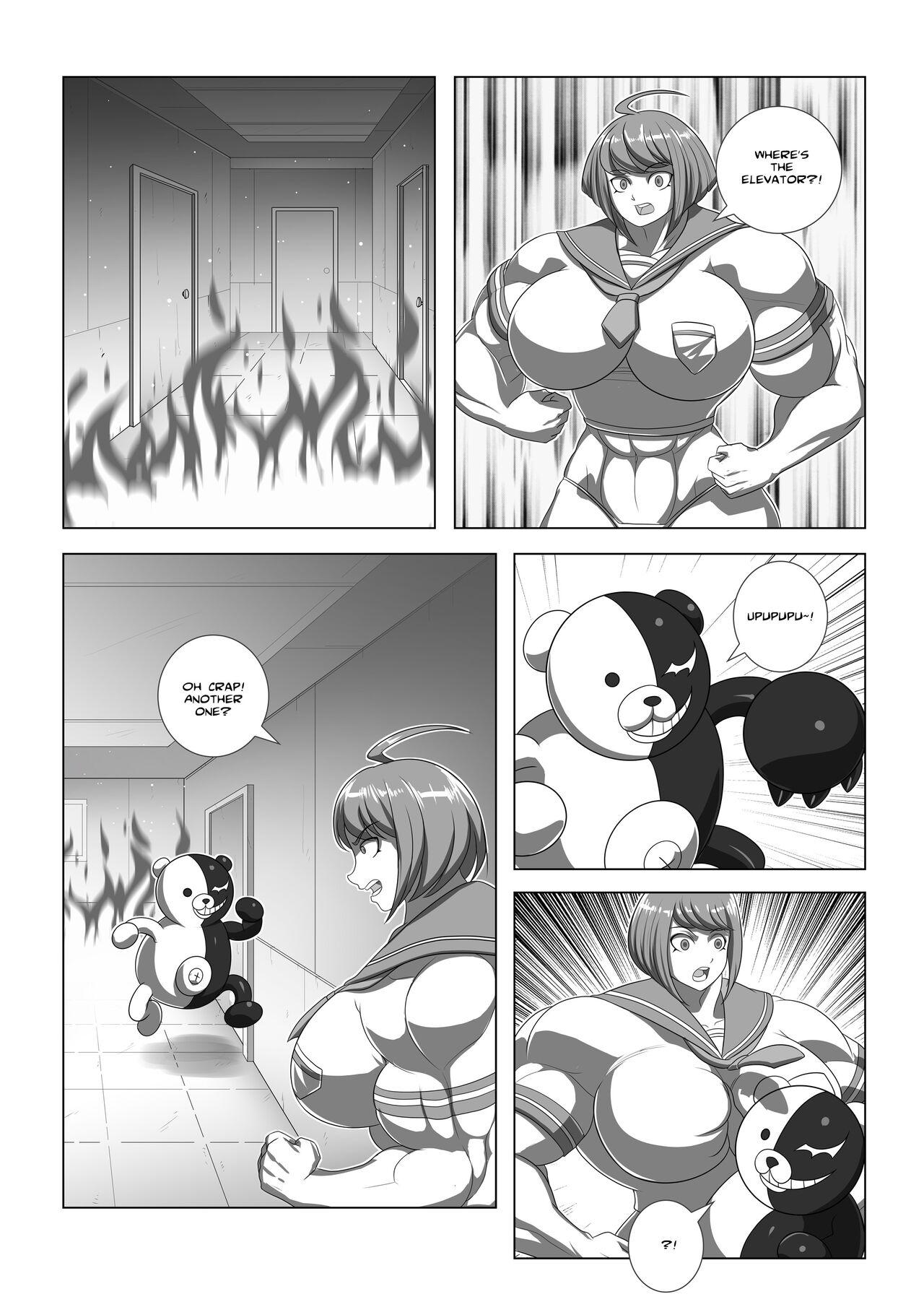Big Tits Ultra Muscle Girl - Danganronpa Lovers - Page 2