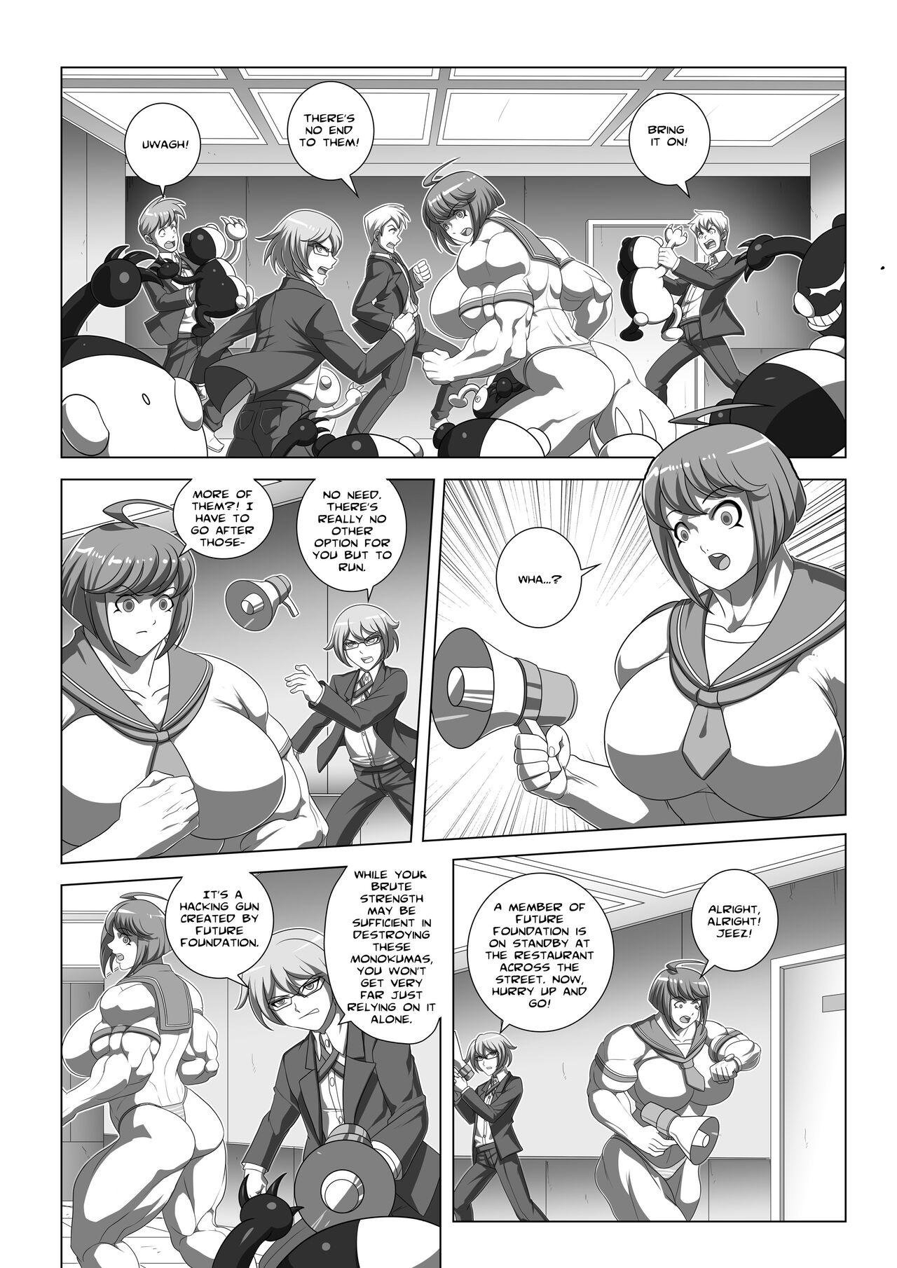 Big Tits Ultra Muscle Girl - Danganronpa Lovers - Page 7