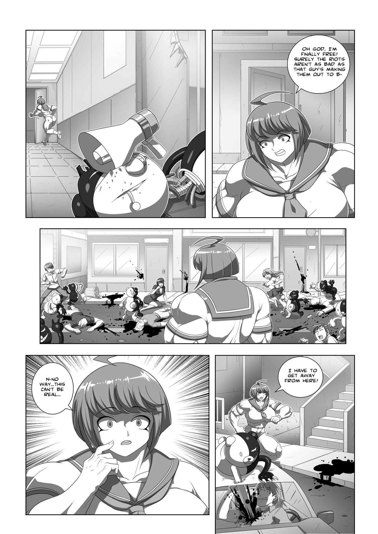 Big Tits Ultra Muscle Girl - Danganronpa Lovers - Page 9
