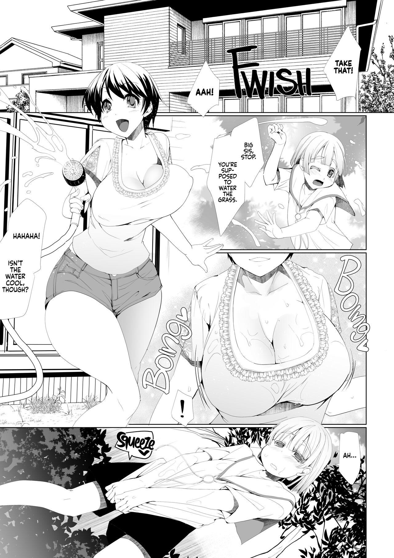 Dando Kyonyuu no Onee-chan wa Suki desu ka? FÜNF | Do You Like Big Sis' Big Tits? FÜNF - Original Pussy Eating - Page 2
