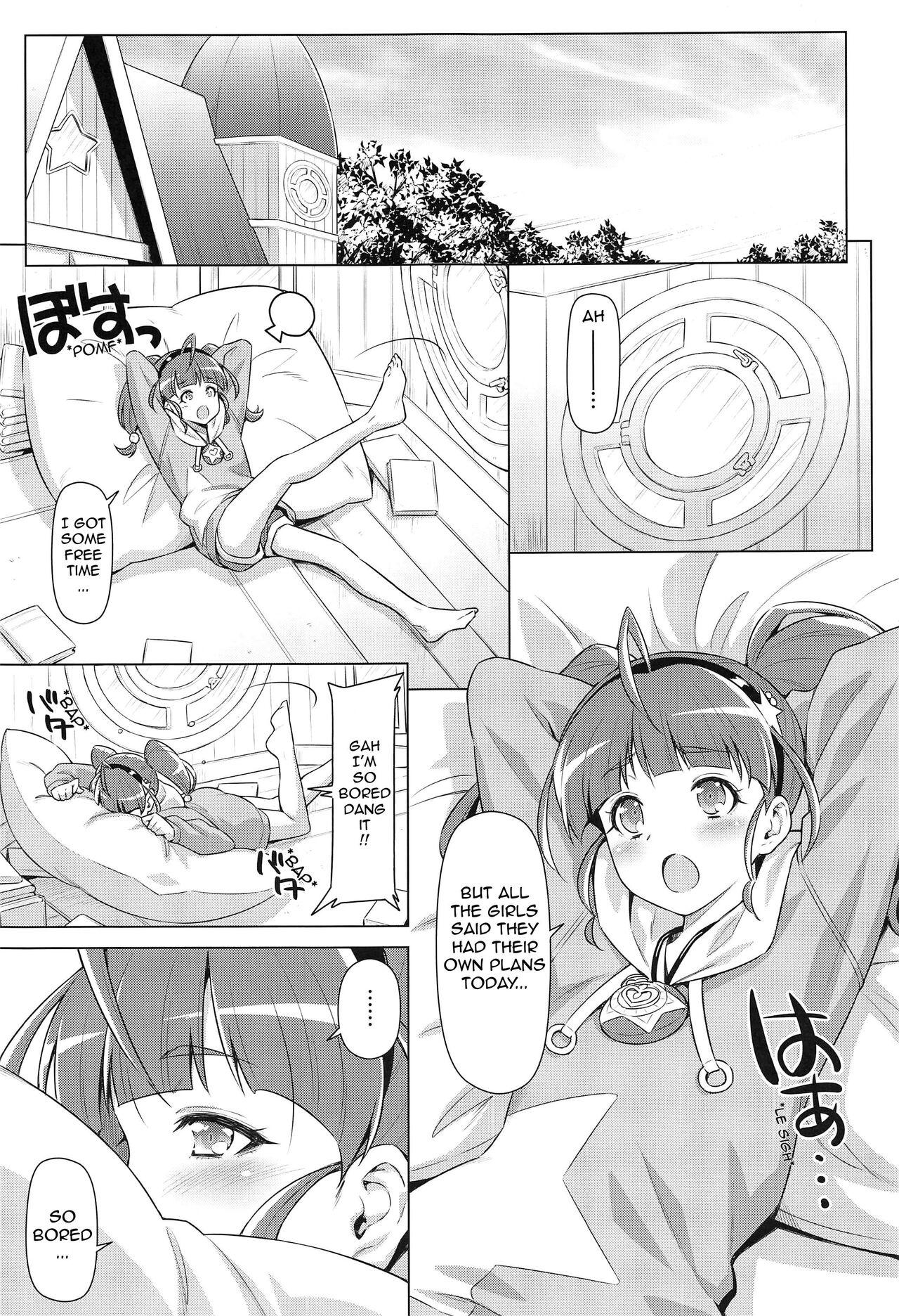 Realsex Hoshina ga Hitori de Shiteta node. | Hoshina Left Alone. - Star twinkle precure Cums - Page 5