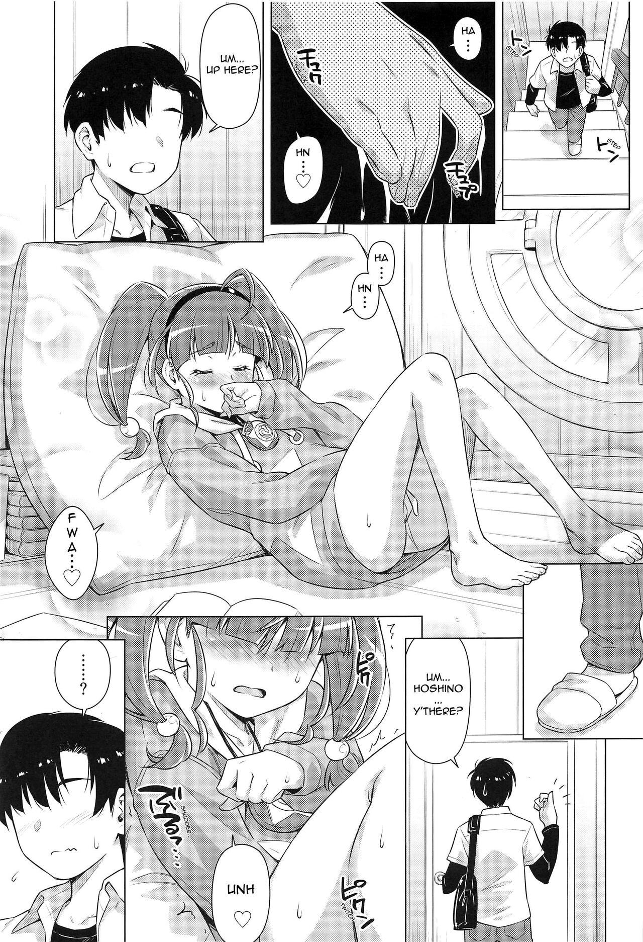 Girl Gets Fucked Hoshina ga Hitori de Shiteta node. | Hoshina Left Alone. - Star twinkle precure Prostituta - Page 9