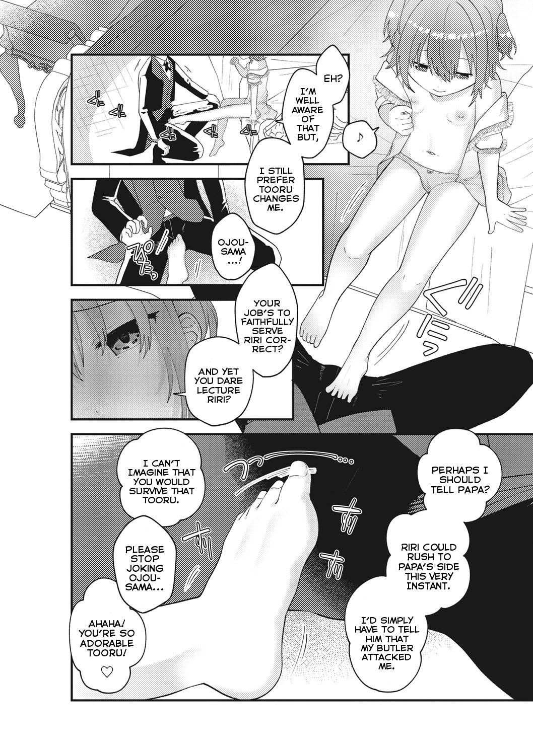 Foot Job Himitsu no Ojou-sama | Milady's Secret Side Twinkstudios - Page 4