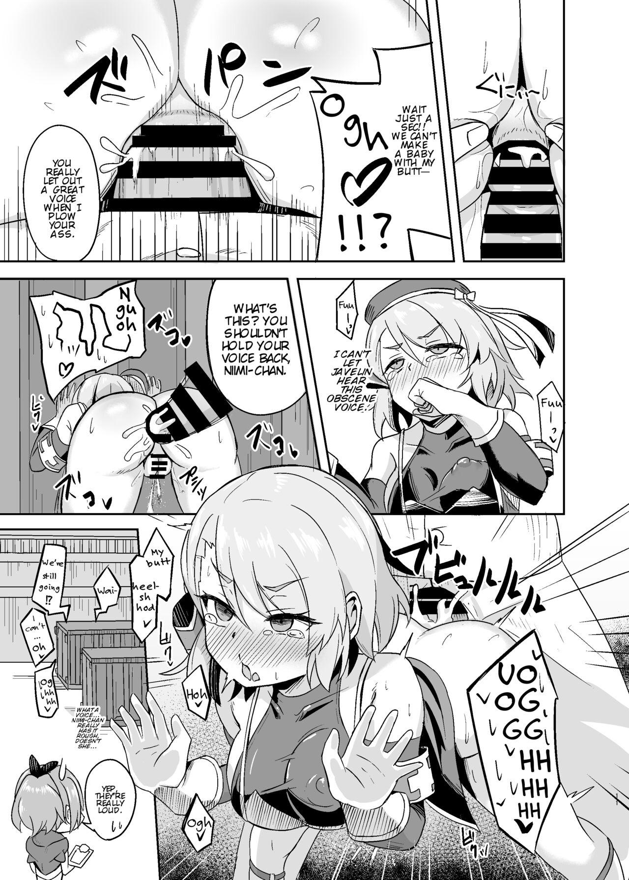 Clit [Arukaseya (Arkas)] Niimi-chan Kozukuri Kyouka Shuukan!! | Niimi-chan's Intensified Baby-making Week!! (Azur Lane) [English] [Digital] - Azur lane Threesome - Page 11