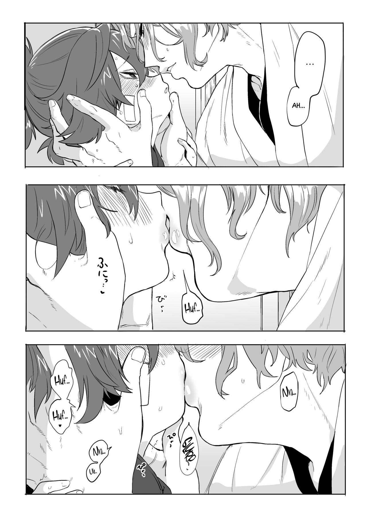 Hard Sex Bero Berochuu suru dake Manga ! A Manga Solely Focused on Sloppy Kisses - Touken ranbu Secret - Page 5