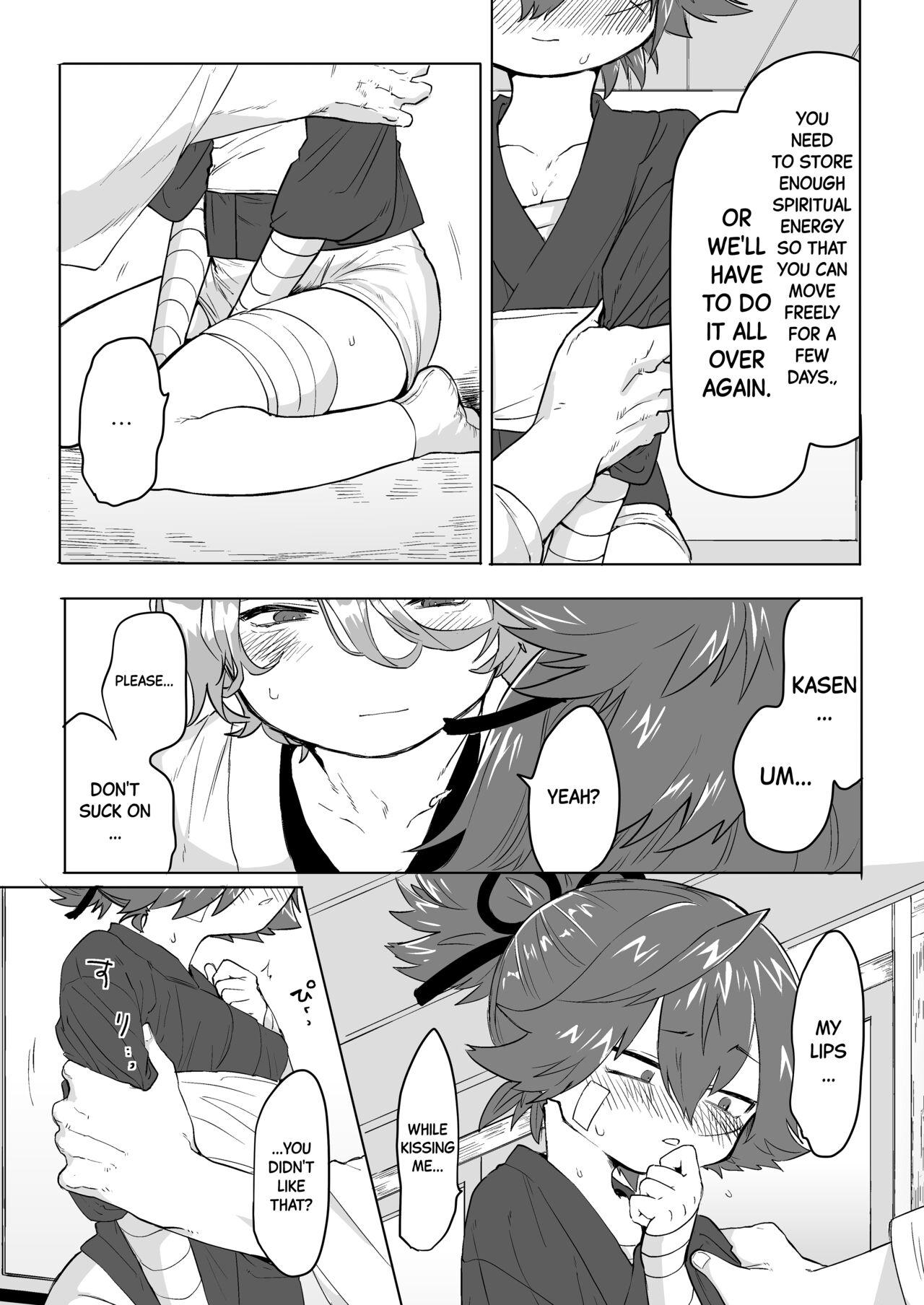 Fucking Bero Berochuu suru dake Manga ! A Manga Solely Focused on Sloppy Kisses - Touken ranbu Porn Pussy - Page 6