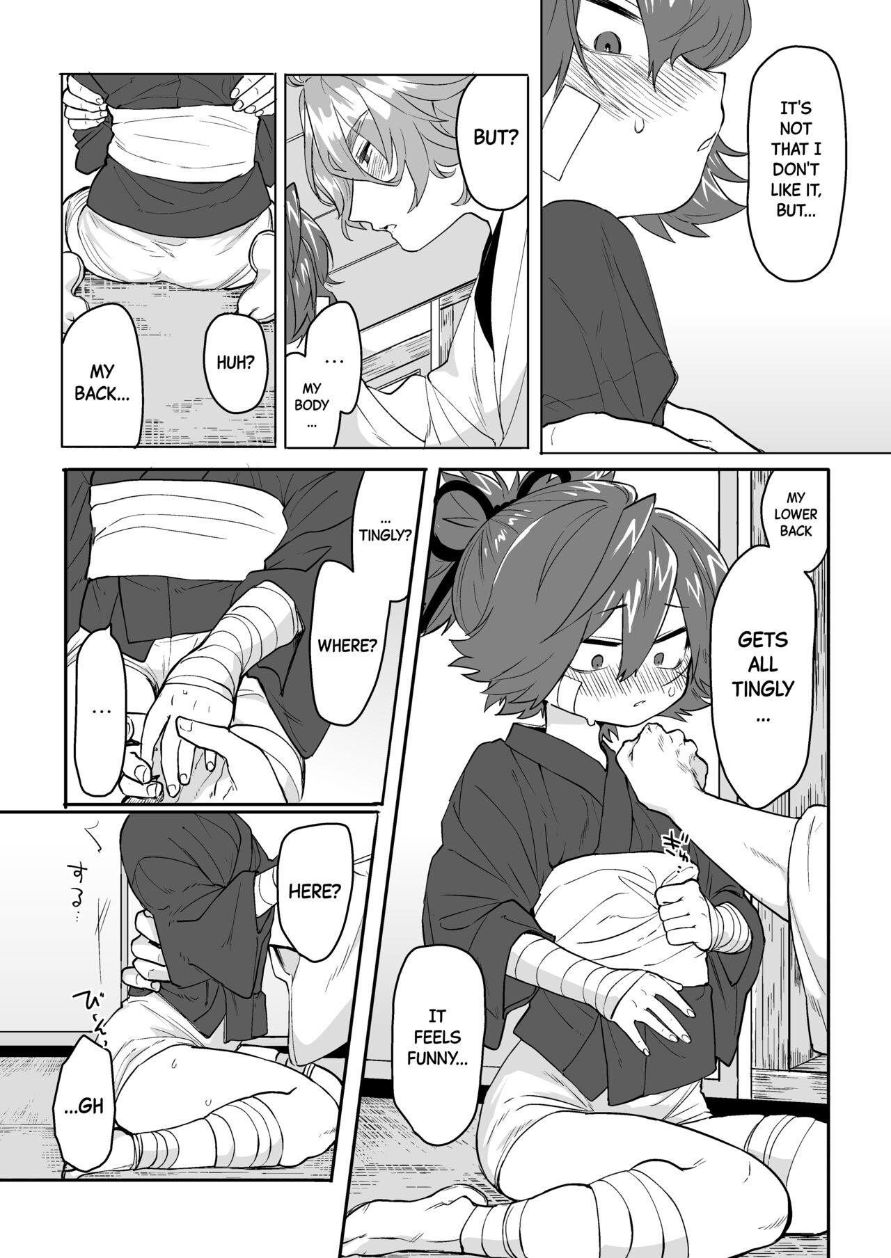 Hard Sex Bero Berochuu suru dake Manga ! A Manga Solely Focused on Sloppy Kisses - Touken ranbu Secret - Page 7