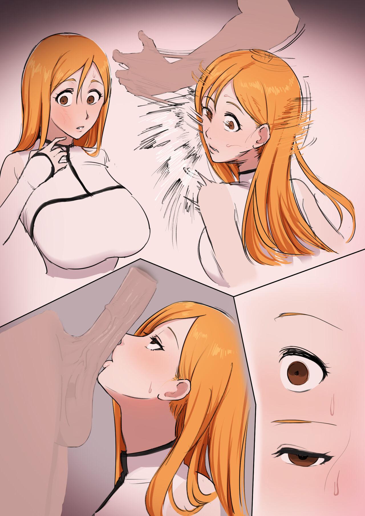 Chat Orihime suck slave - Bleach Perfect Body - Page 10