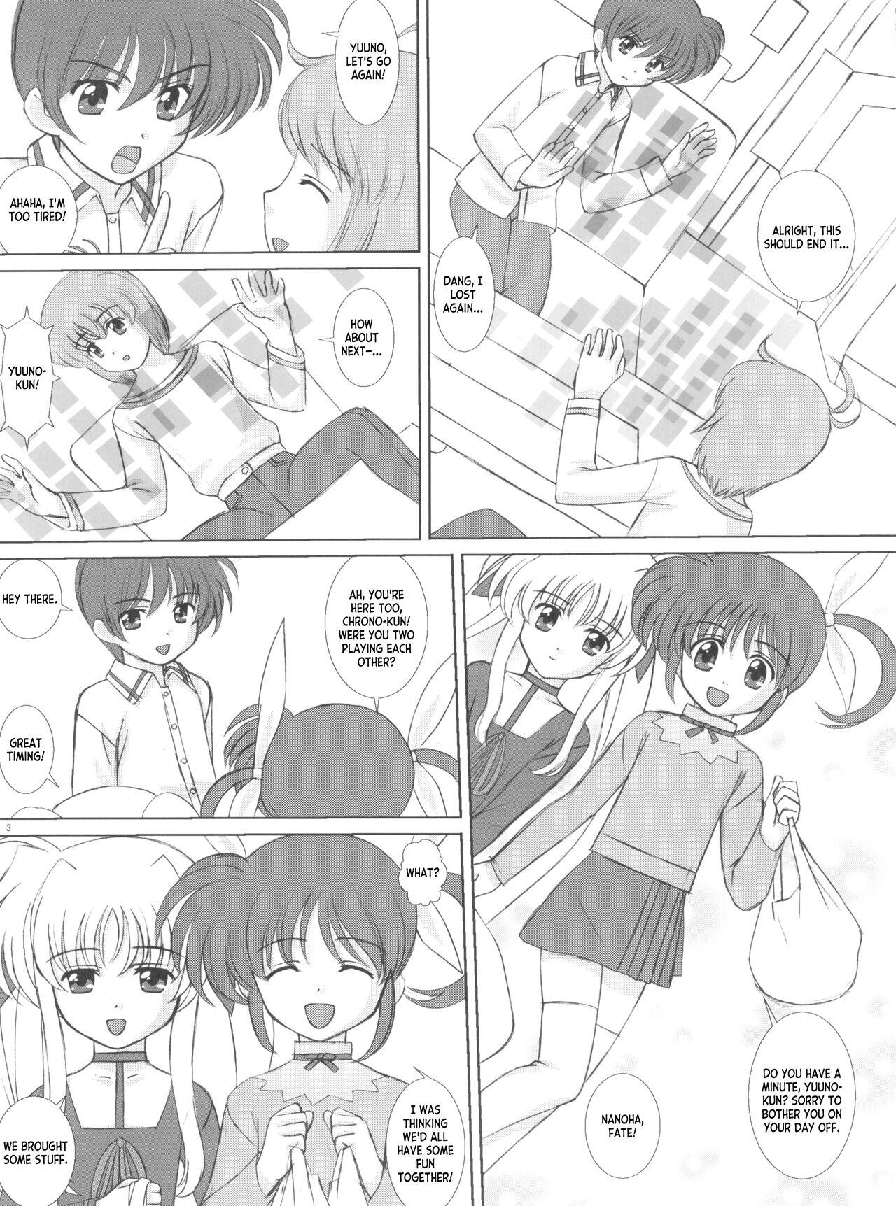 Magical girl lyrical nanoha манга фото 46