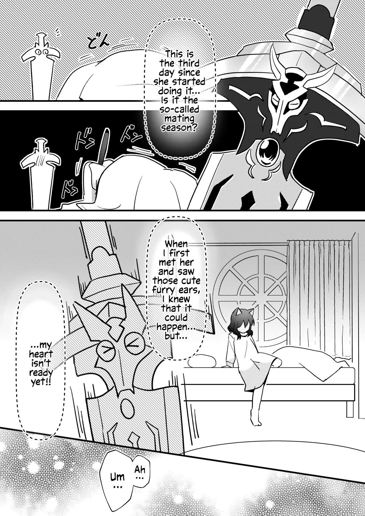Jav Tensei shitara Musume ga Dekimashita - Black Cat Girl Is In Heat - Tensei shitara ken deshita Free Amatuer Porn - Page 5