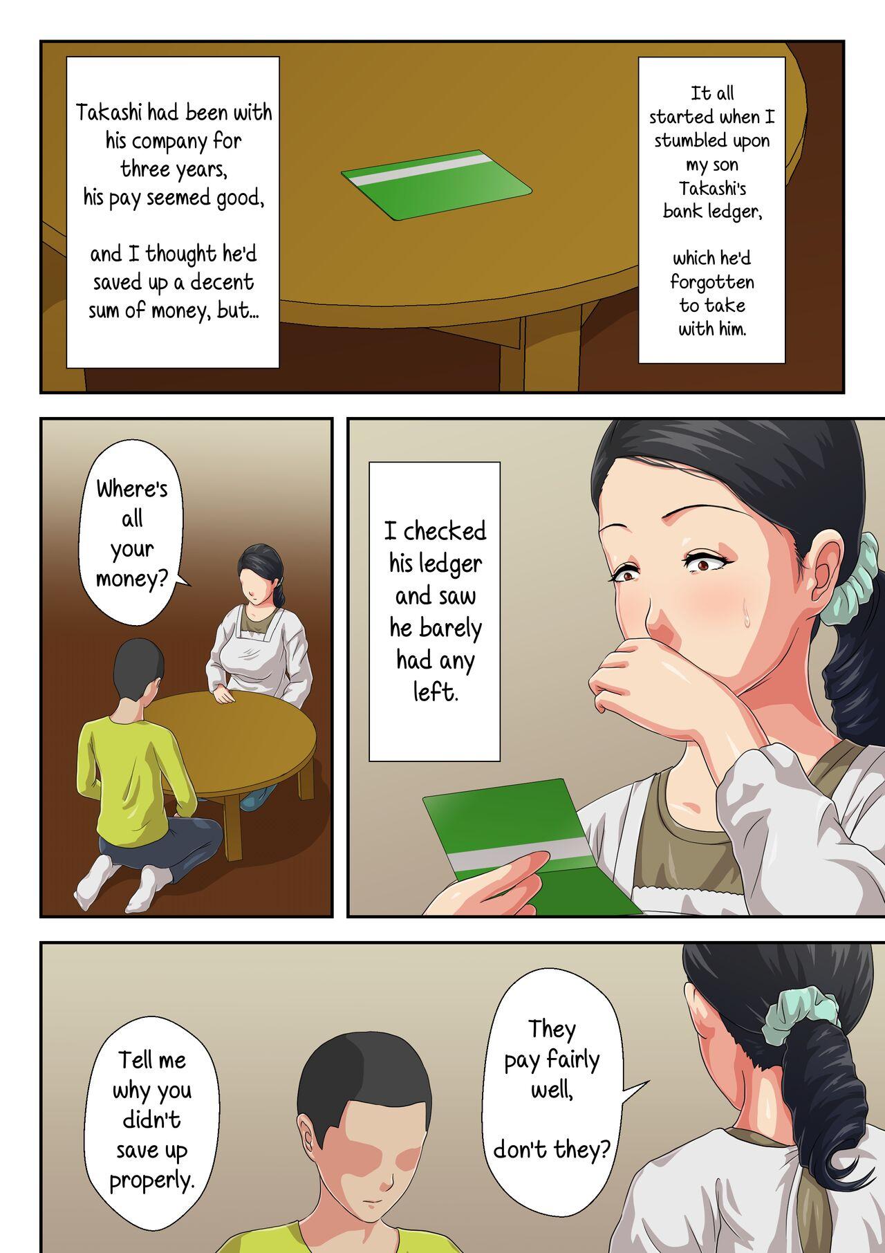 Cunt Okaa-san ni Butsukenasai | Pounding Mom Indoor - Page 3