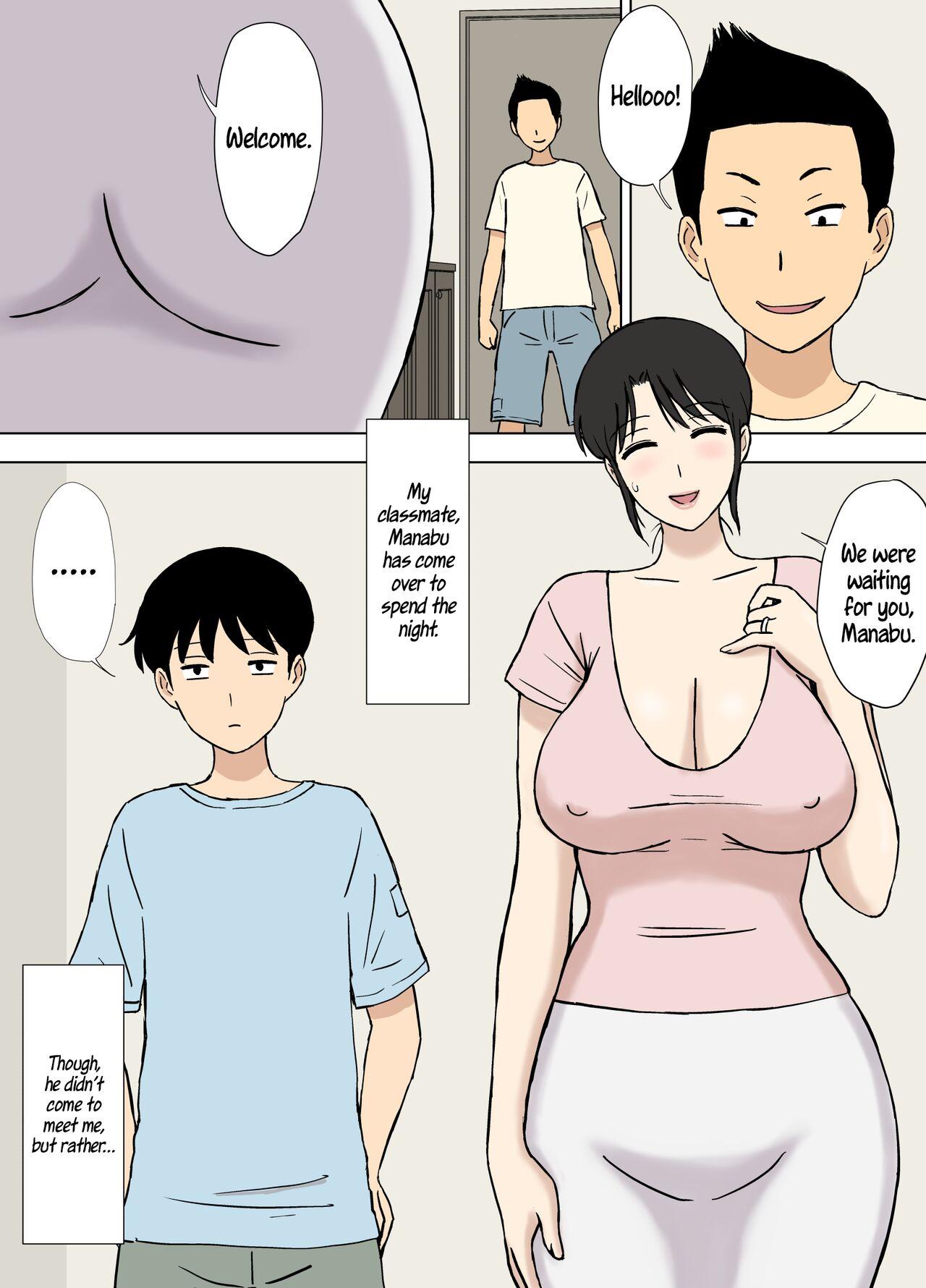 Cock Suck [Urakan] Okaa-san wa Manabu-kun no Iinari Mama | Manabu's Obedient Mother [English] - Original Desi - Page 2