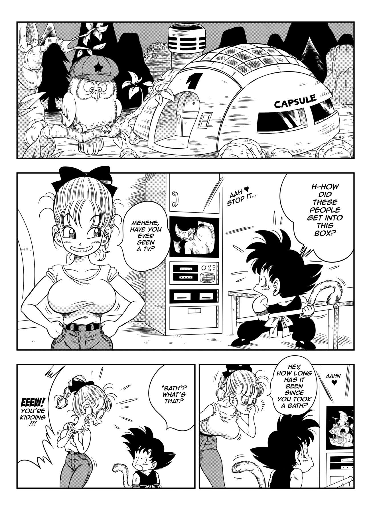 Young Dragon Ball: Episode 1 - Sex in the bath - Dragon ball Teenage Sex - Page 2