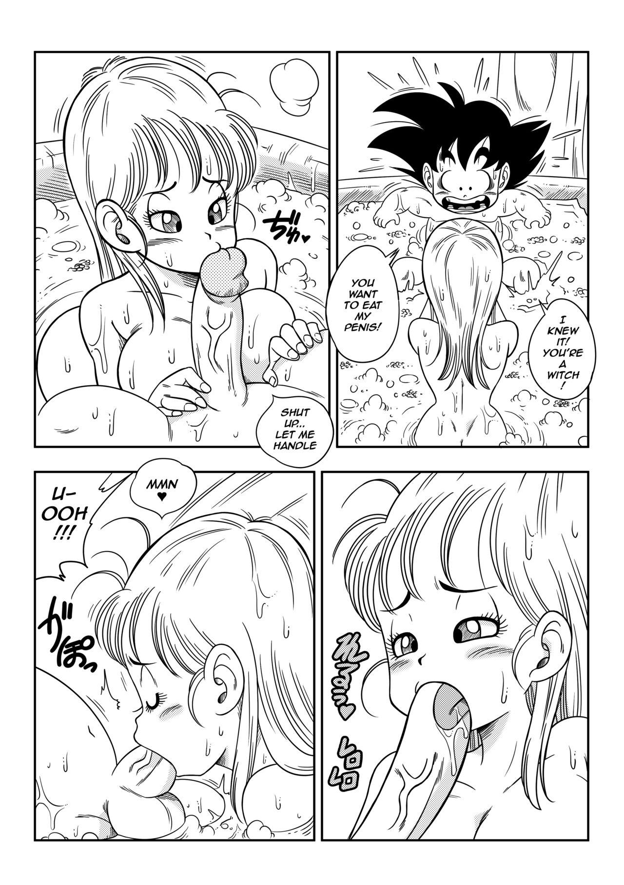 Young Dragon Ball: Episode 1 - Sex in the bath - Dragon ball Teenage Sex - Page 7