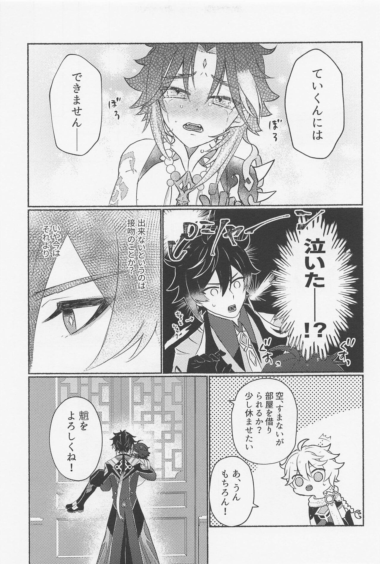 Hogtied shorisamaniha××dekimasen！ - Genshin impact Mask - Page 8