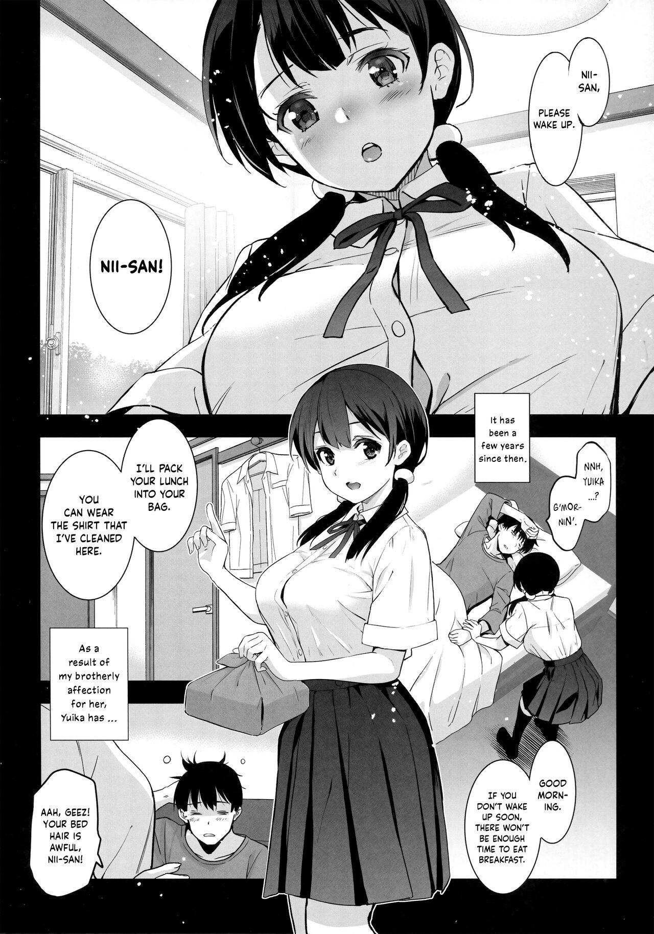 Clothed Imouto ga Boku ni Taninboux o Okutte kuru | My Little Sister Is Sending Me Her Videos Of Getting Fucked By Strangers - Original Sloppy Blow Job - Page 3