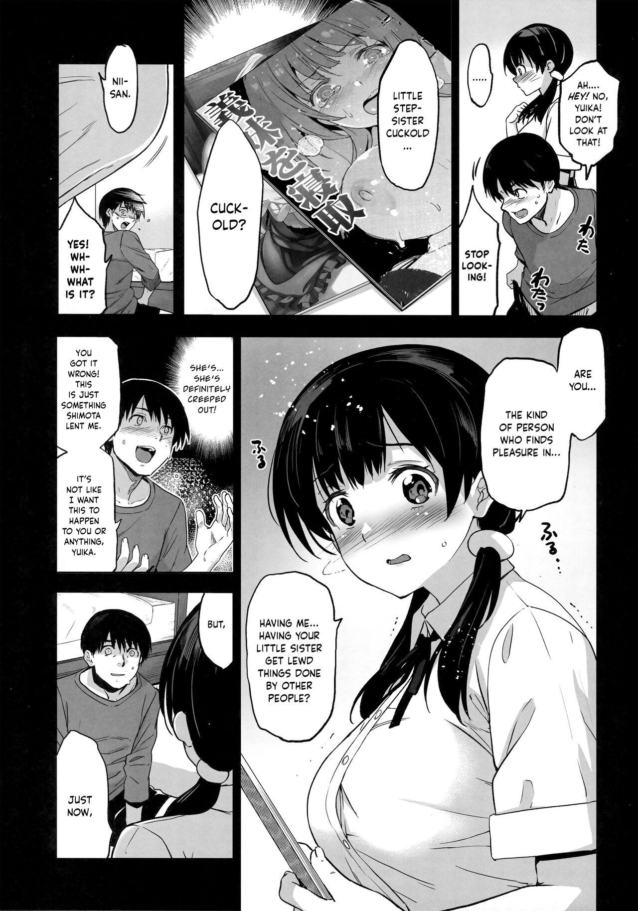 Clothed Imouto ga Boku ni Taninboux o Okutte kuru | My Little Sister Is Sending Me Her Videos Of Getting Fucked By Strangers - Original Sloppy Blow Job - Page 8