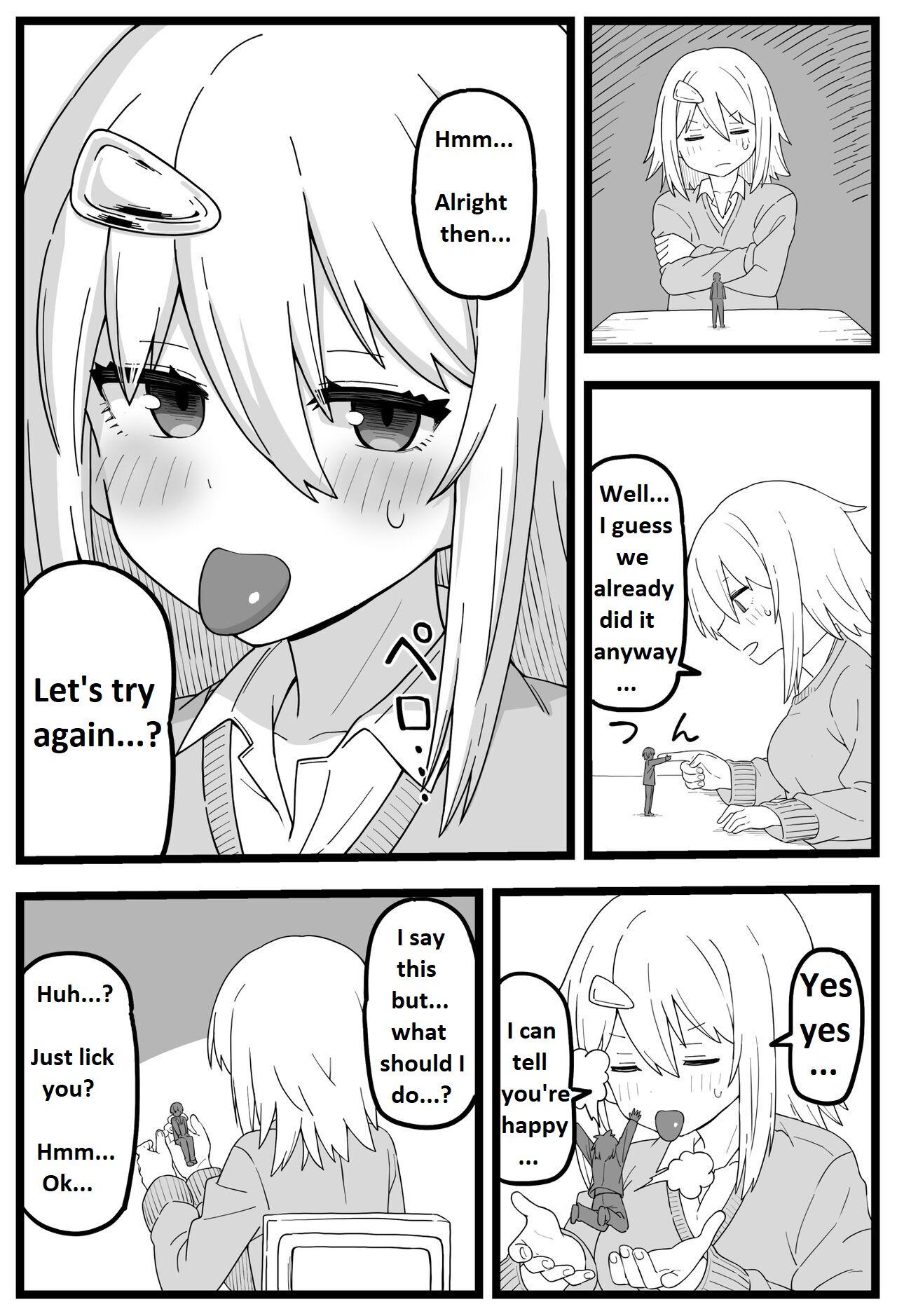 Nurumassage Doushitemo Onnanoko ni Taberaretai Manga | Manga - He really wants to be eaten by a girl - Original Cam Girl - Page 10
