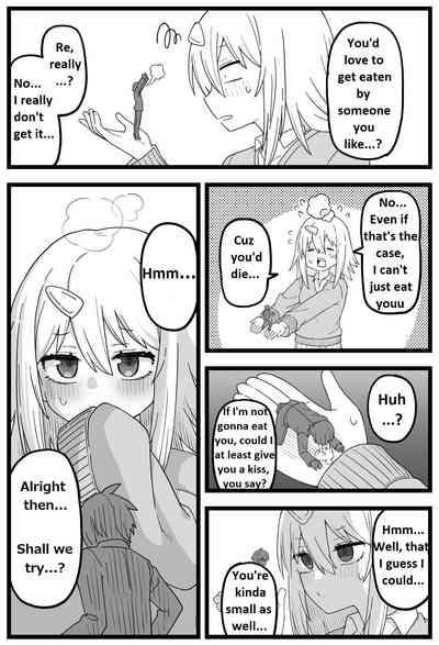 Doushitemo Onnanoko ni Taberaretai Manga | Manga - He really wants to be eaten by a girl 4
