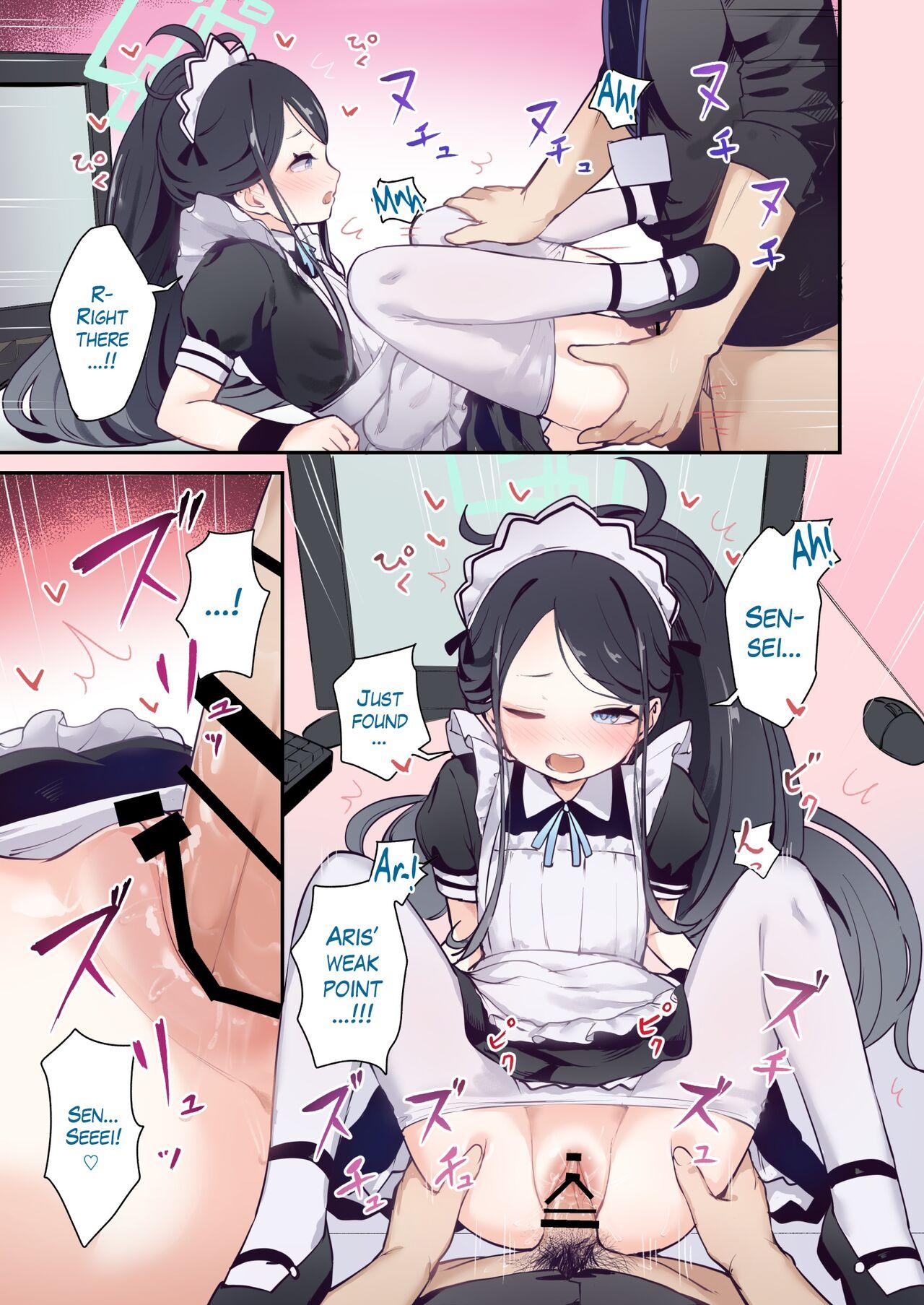 Highheels Maid Alice - Blue archive Orgia - Page 4