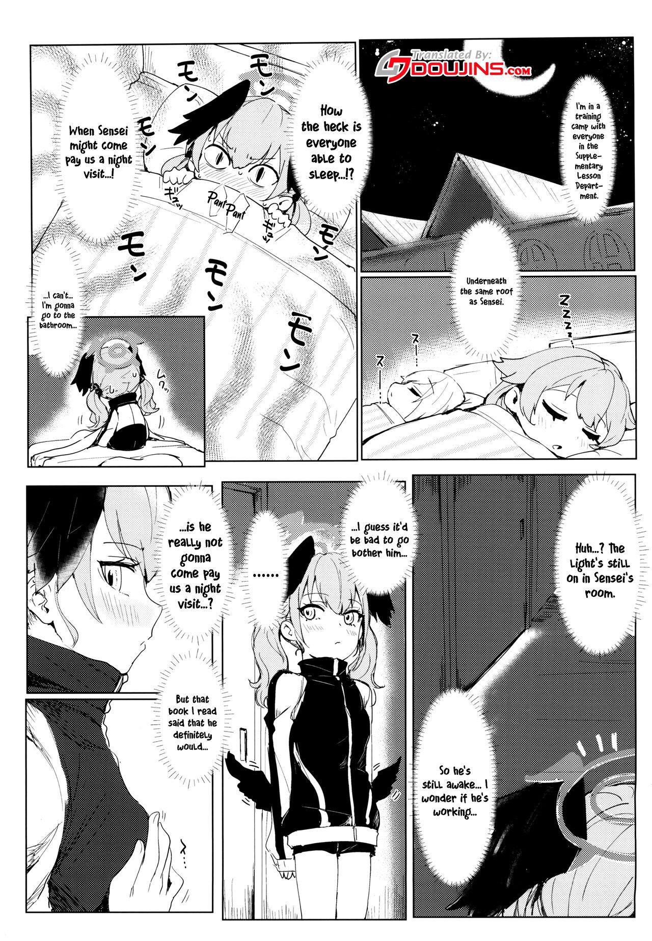 18 Year Old Yoru no Hoshuu Jugyou | Nightly Remedial Lessons - Blue archive Reverse Cowgirl - Page 2