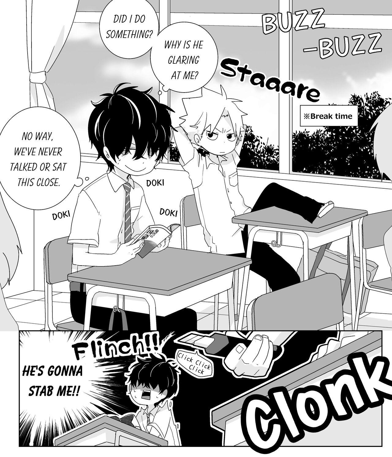 Best Blowjob [Naitama (Isako)] InCha-kun to Furyou-kun | The Troublemaker and the Nerd [English] - Original Pussy Fingering - Page 1