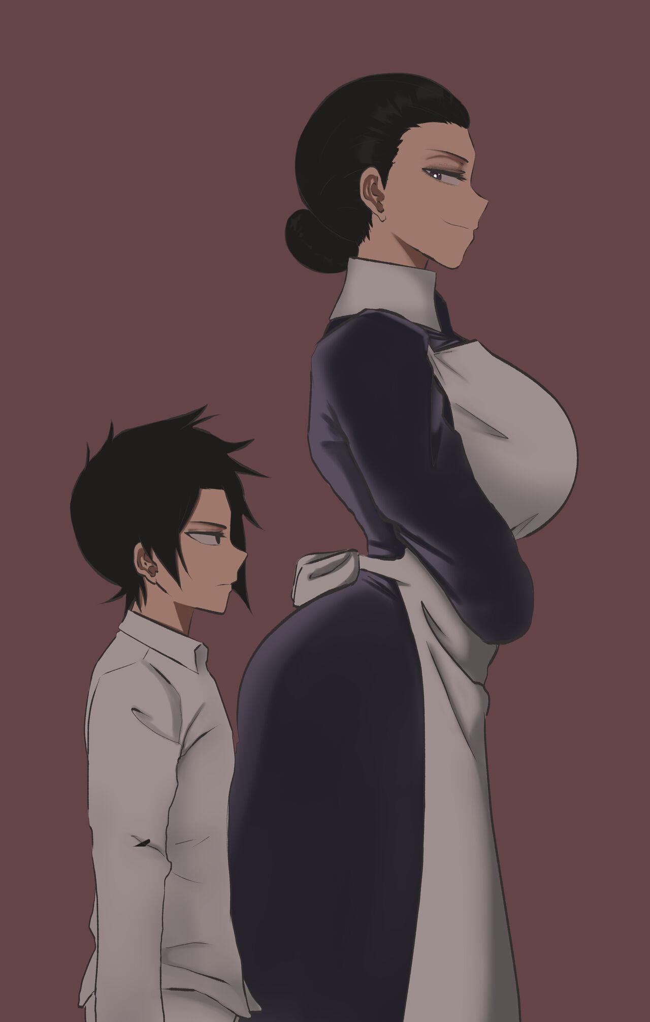 Tetas Grandes The Forbidden Practice - Yakusoku no neverland | the promised neverland Black Hair - Picture 1
