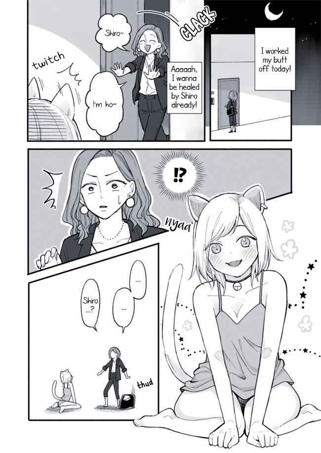 Gay Masturbation OL no Onee-san to Neko no Hanashi | Office Lady and Cat - Original Club - Page 2