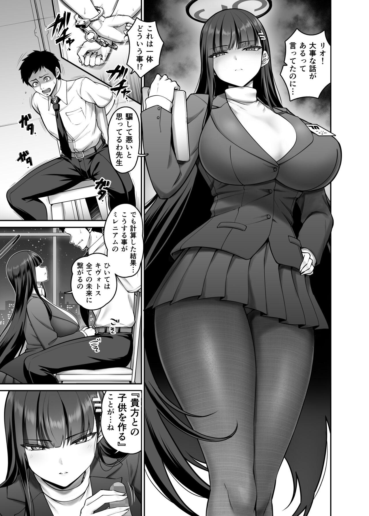 Str8 Rio Short Manga - Blue archive Cumming - Picture 2