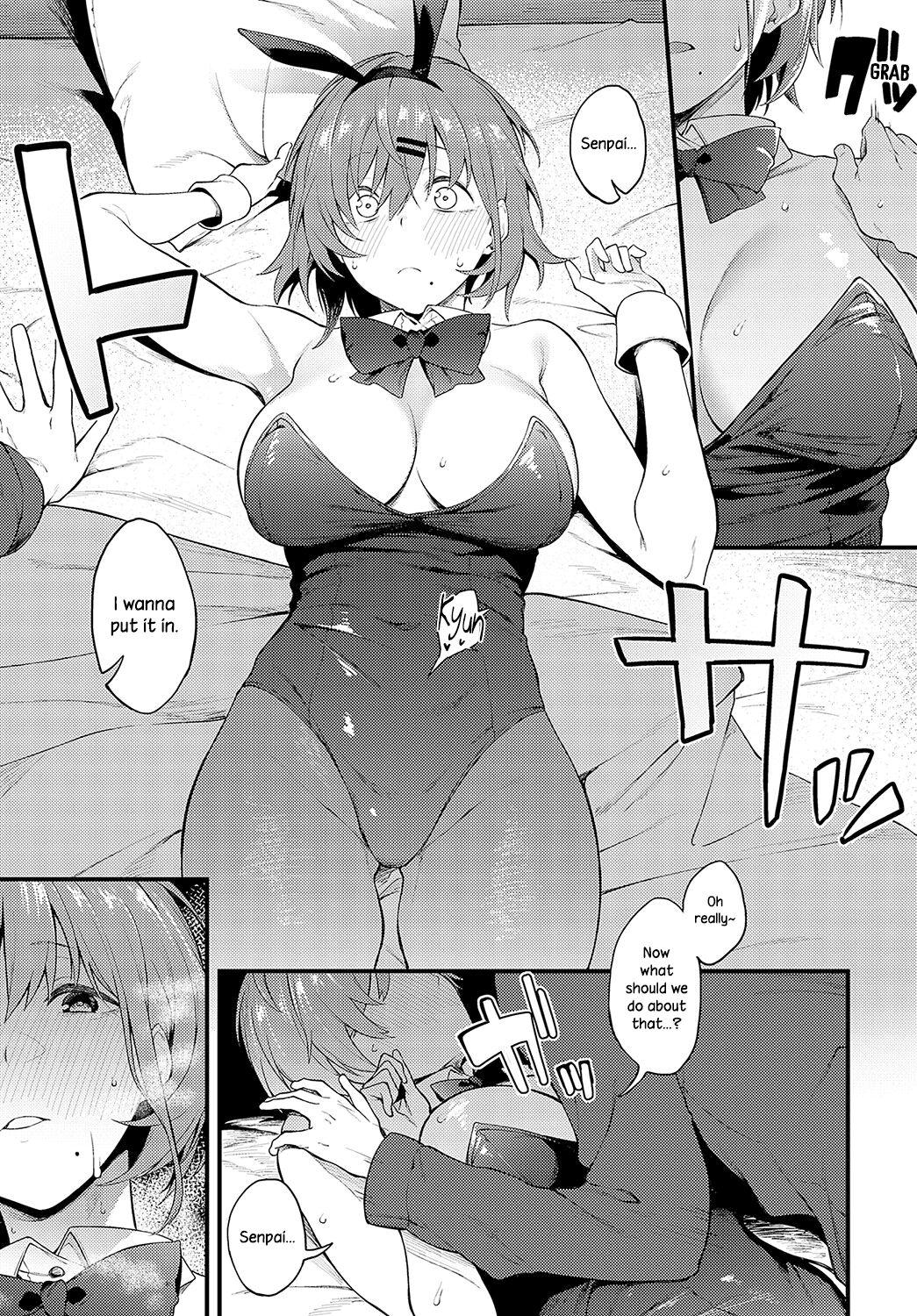 Gay Theresome Usagi na Watashitachi | We Bunny Few Fat Pussy - Page 11