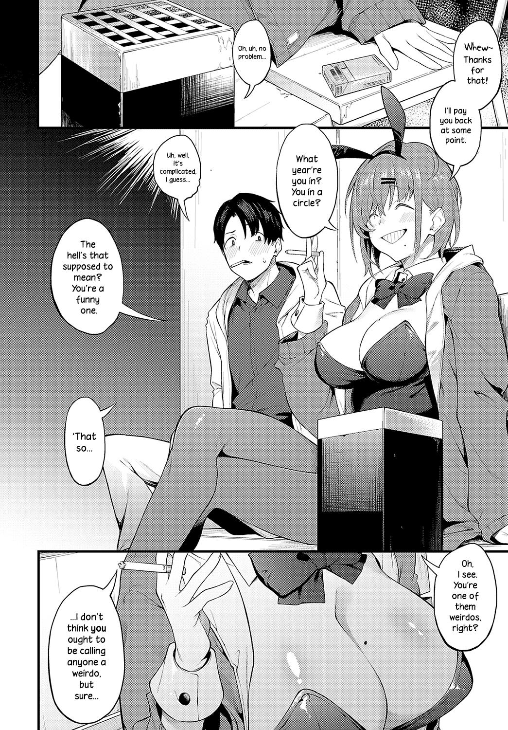 Gay Theresome Usagi na Watashitachi | We Bunny Few Fat Pussy - Page 2